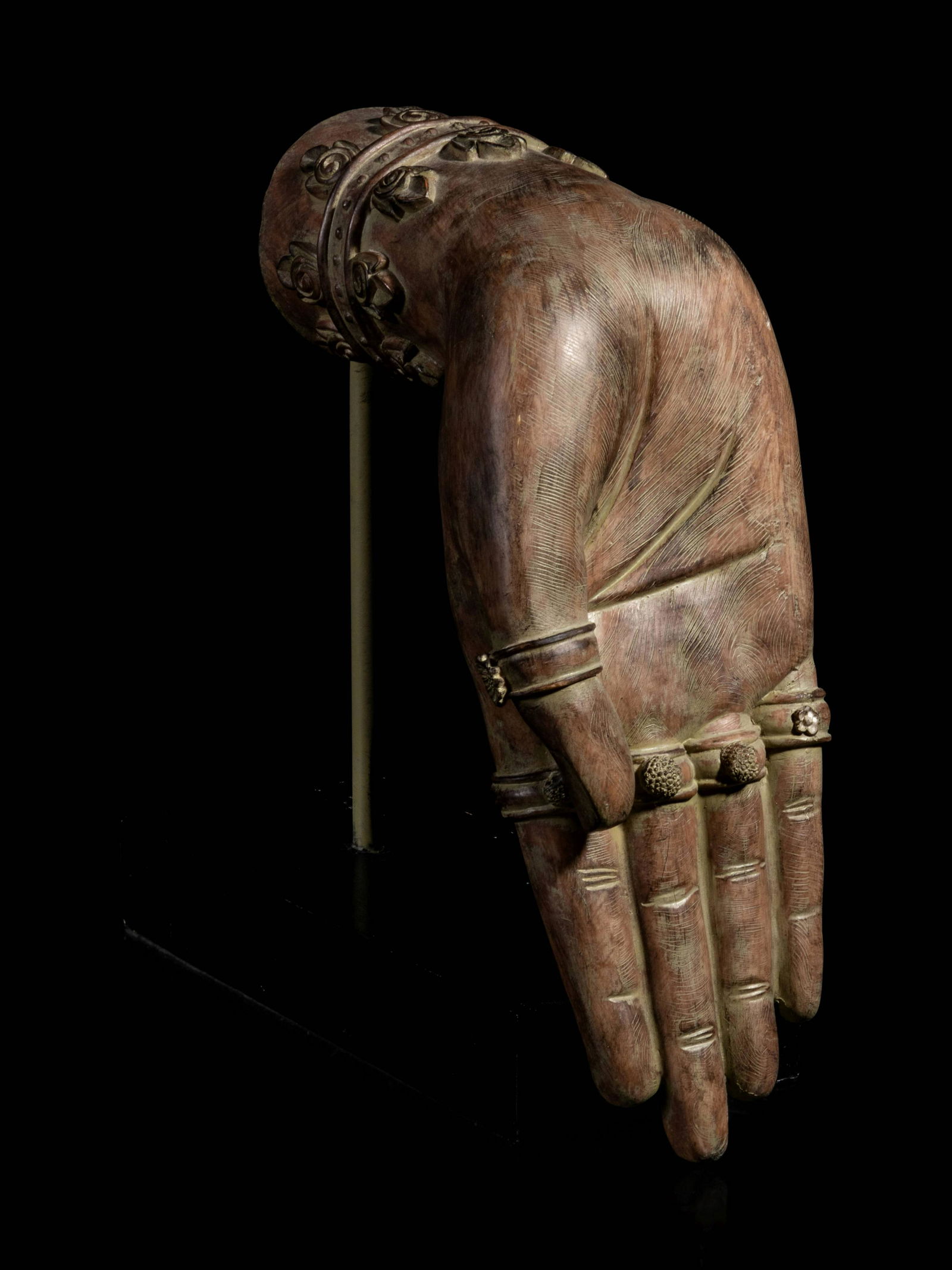 A Southeast Asian Resin 'Buddhistic' Hand (1 of 3)