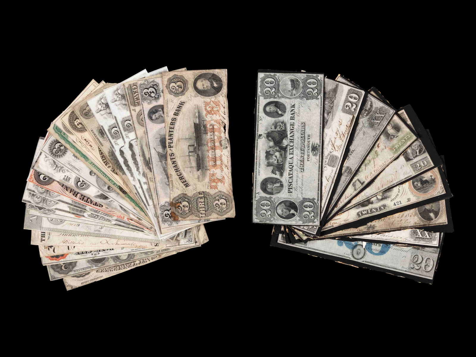 [OBSOLETE] A Collection of Thirty-Eight Bank Notes (1 of 4)