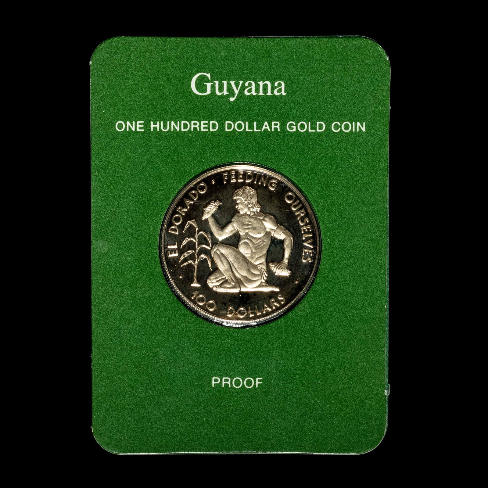 A 1977 Republic of Guyana Issued Franklin Mint Struck (1 of 4)