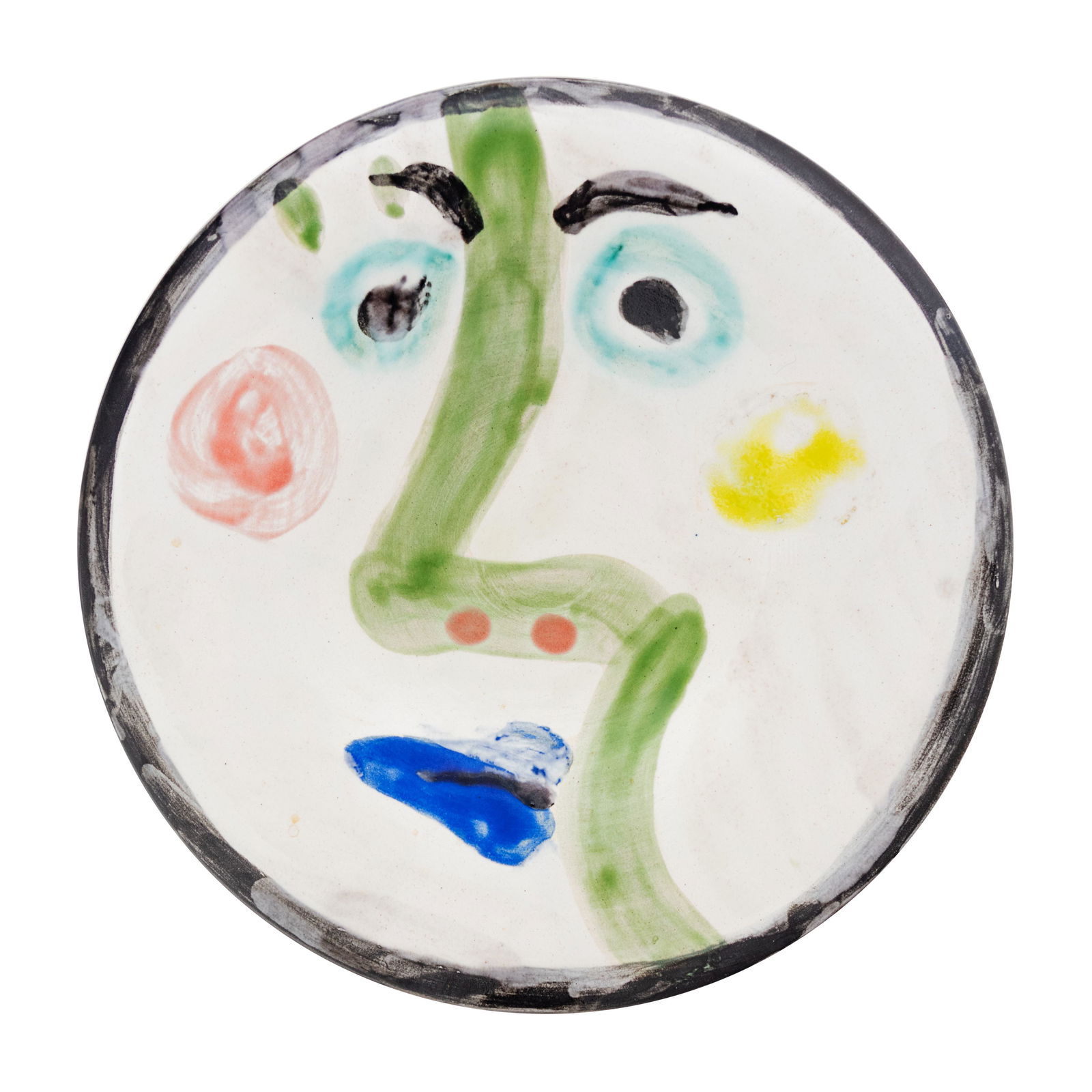 Pablo Picasso (Spanish, 1881-1973) Visage no. 189, 1963 (1 of 2)