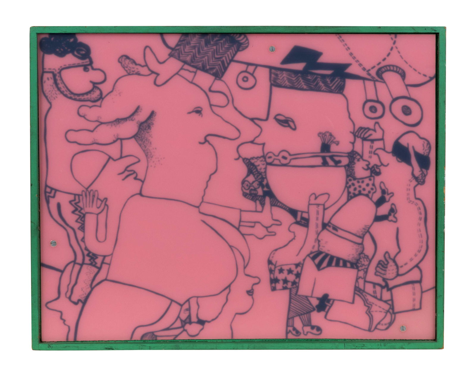 Gladys Nilsson (American, b. 1940) Candy Outside, 1966 (1 of 5)