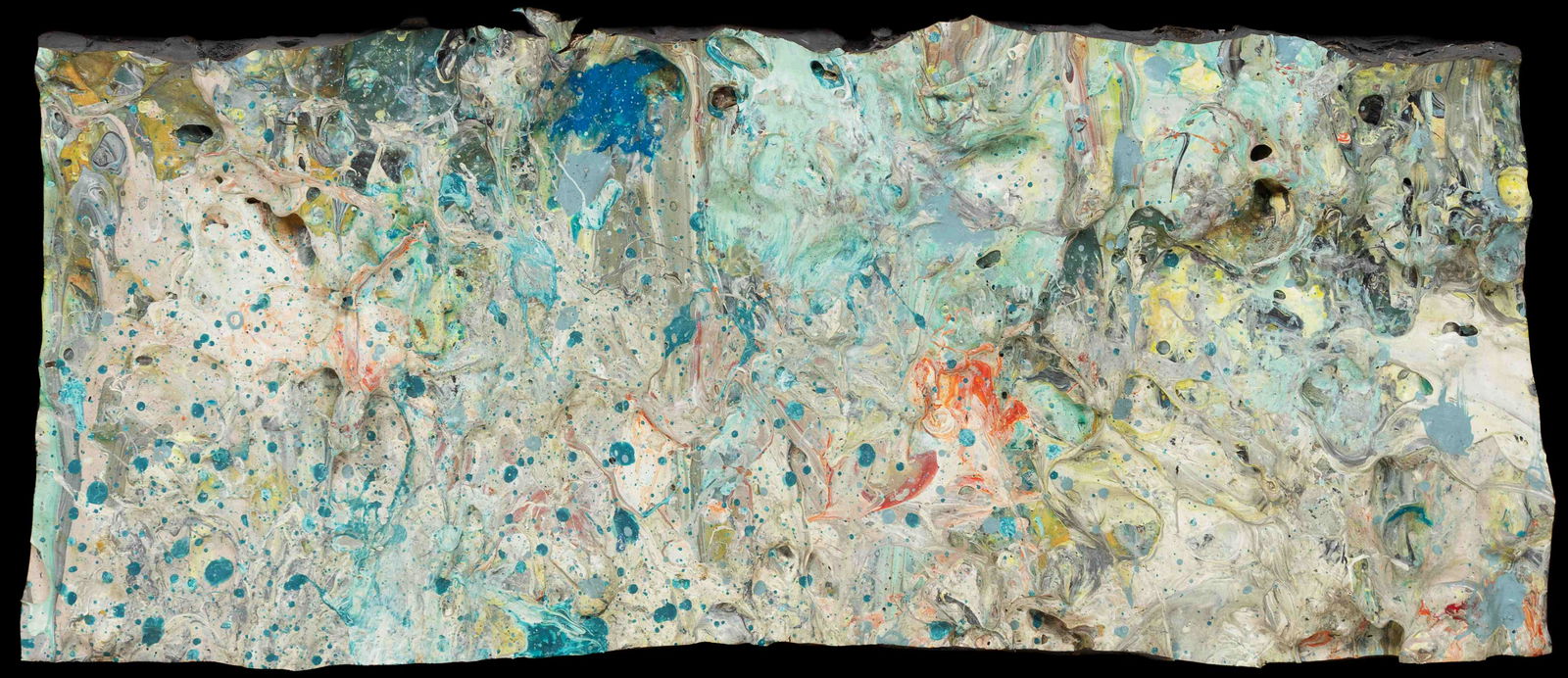 Larry Poons (American, b. 1937) Untitled, 1983: Larry Poons (American, b. 1937) Untitled, 1983 acrylic on canvas signed L. Poons and dated (verso) 7 1/8 x 16 1/2 inches Provenance: Andre Emmerich Gallery, New York Property from an Important Colorad