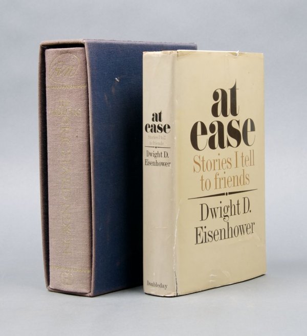 NIXON, RICHARD; EISENHOWER, DWIGHT D. A group of 2 : NIXON, RICHARD; EISENHOWER, DWIGHT D. A group of two books signed by Nixon and Eisenhower. The Memoirs of Richard Nixon. New York: Grosset and Dunlap, (1978). 8vo, cloth, in publisher's slipcase, gilt