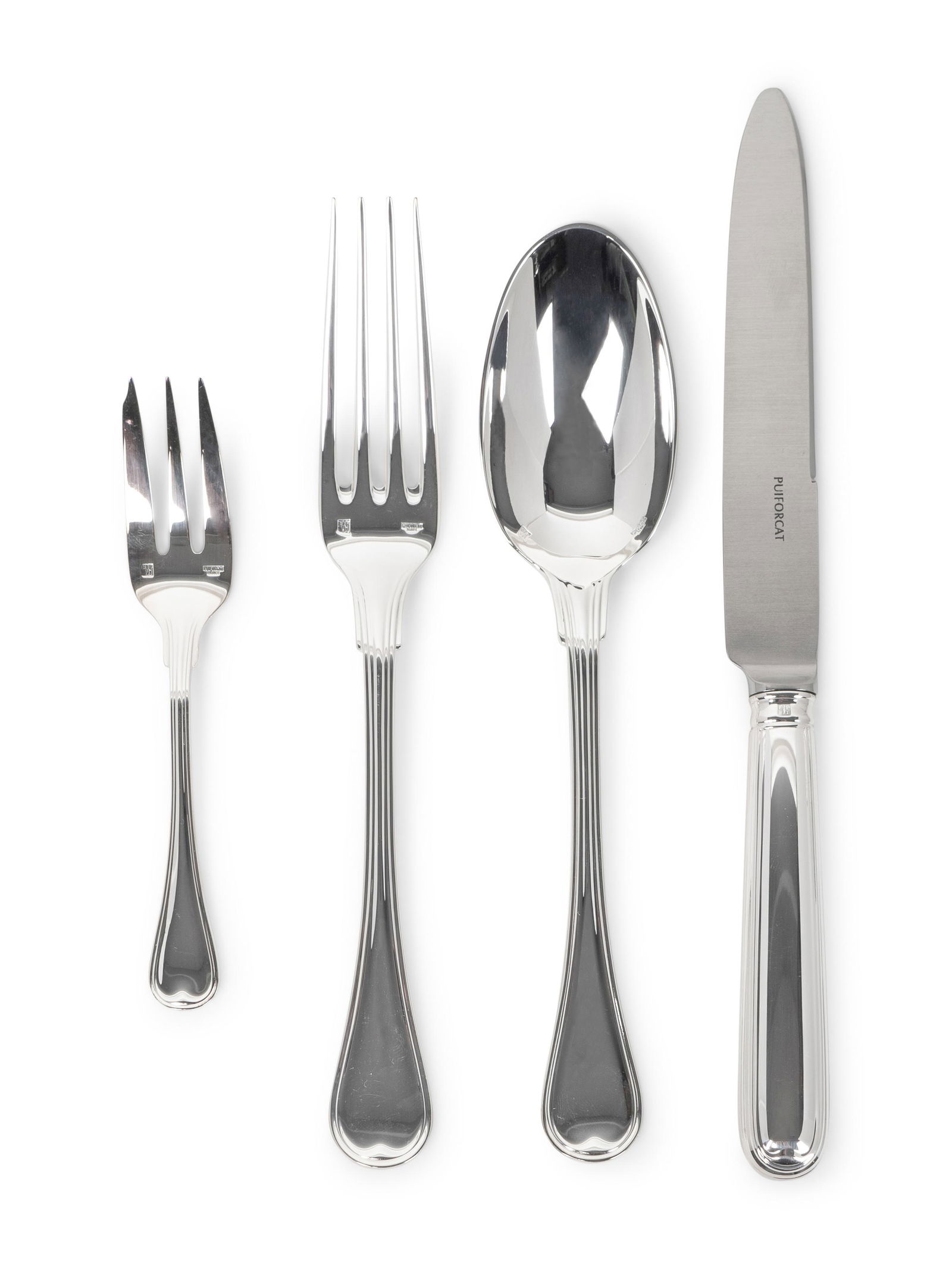 A Puiforcat Silverplate Part Flatware Service in the (1 of 1)