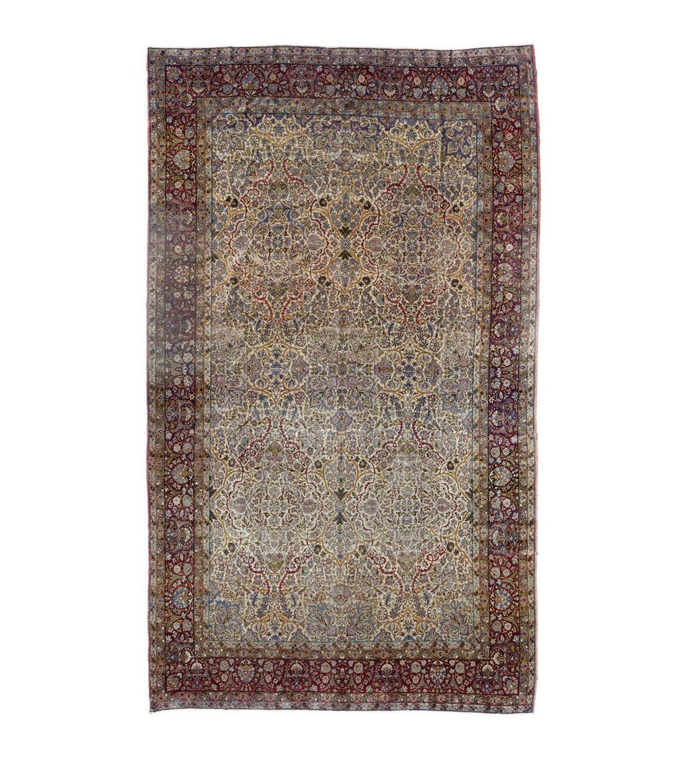 A Laver Kerman Wool Carpet 14 feet 11 inches x 9 feet (1 of 1)
