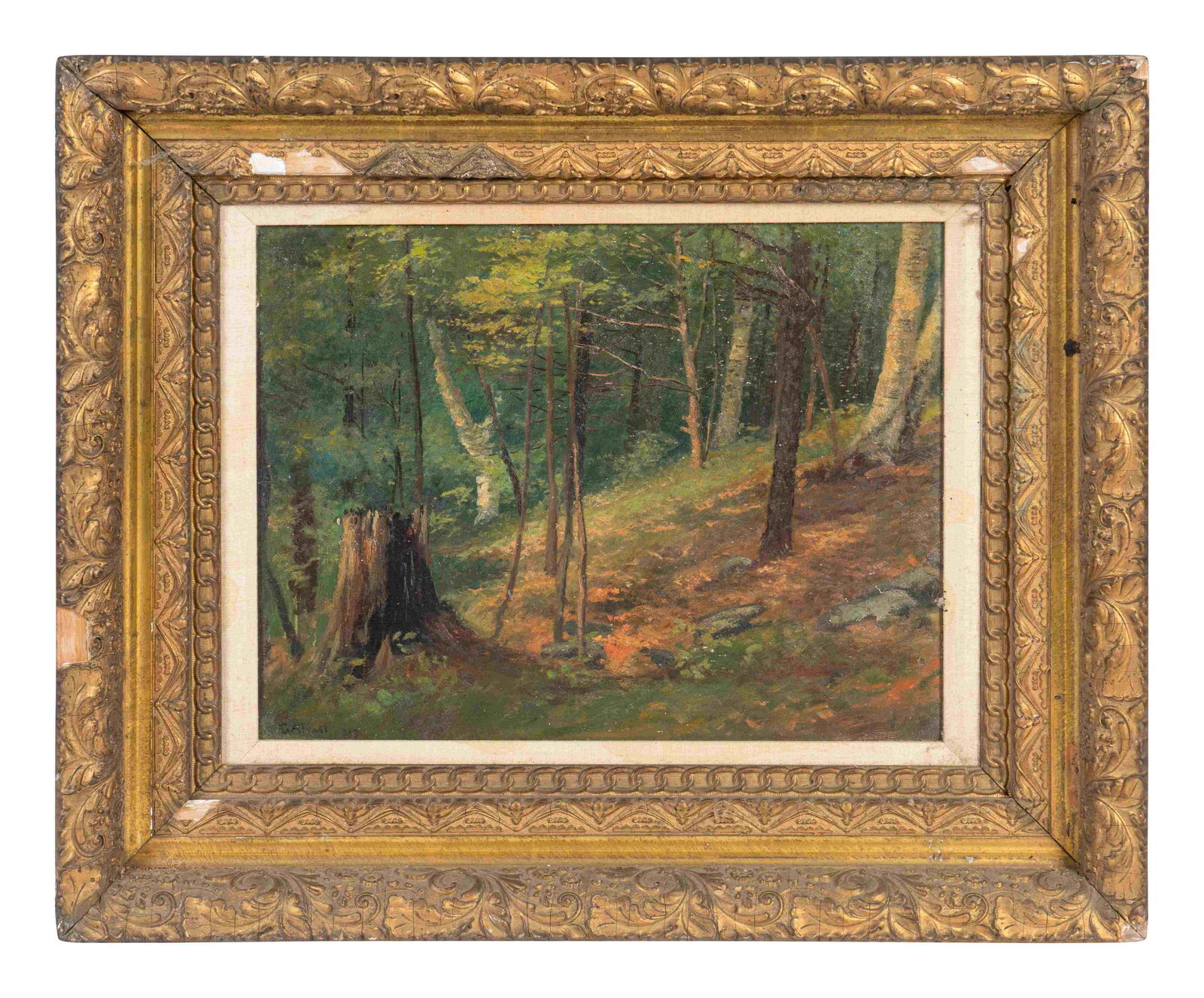 George Albert Frost (American, 1843-1907) Forest Scene, (1 of 1)