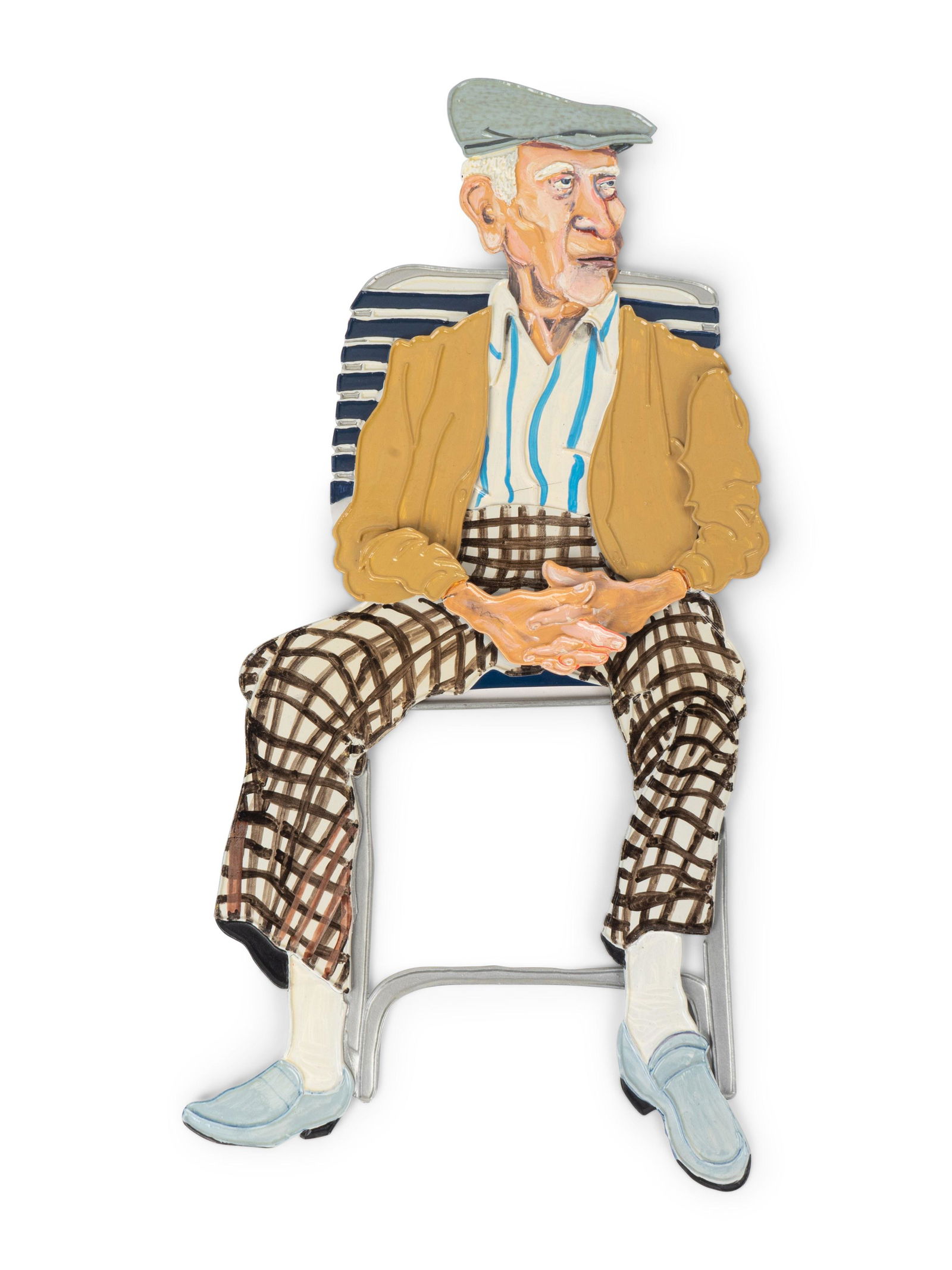 Kenny Schneider (American, 20th Century) Wrong Shoes, (1 of 2)