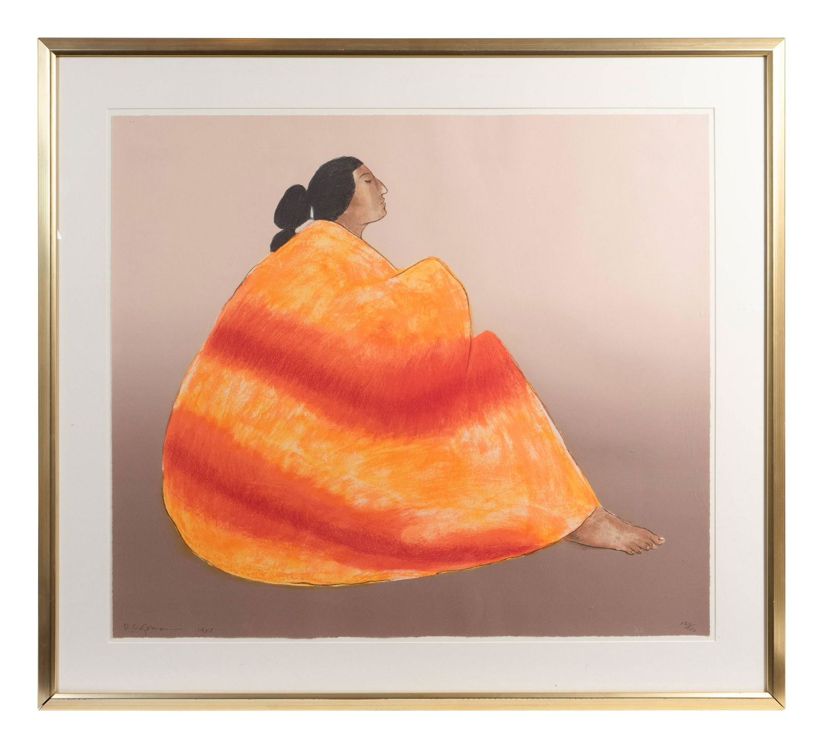 Rudolf Carl Gorman (American/Mexican, 1932-2005) Marie (1 of 2)