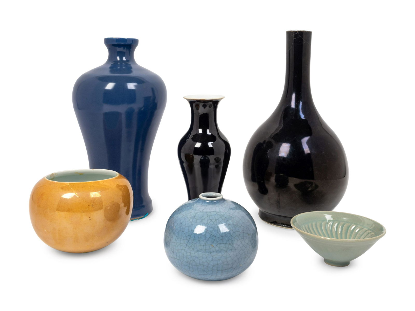 Six Chinese Porcelain Table Articles Heights 4, 8, and (1 of 1)