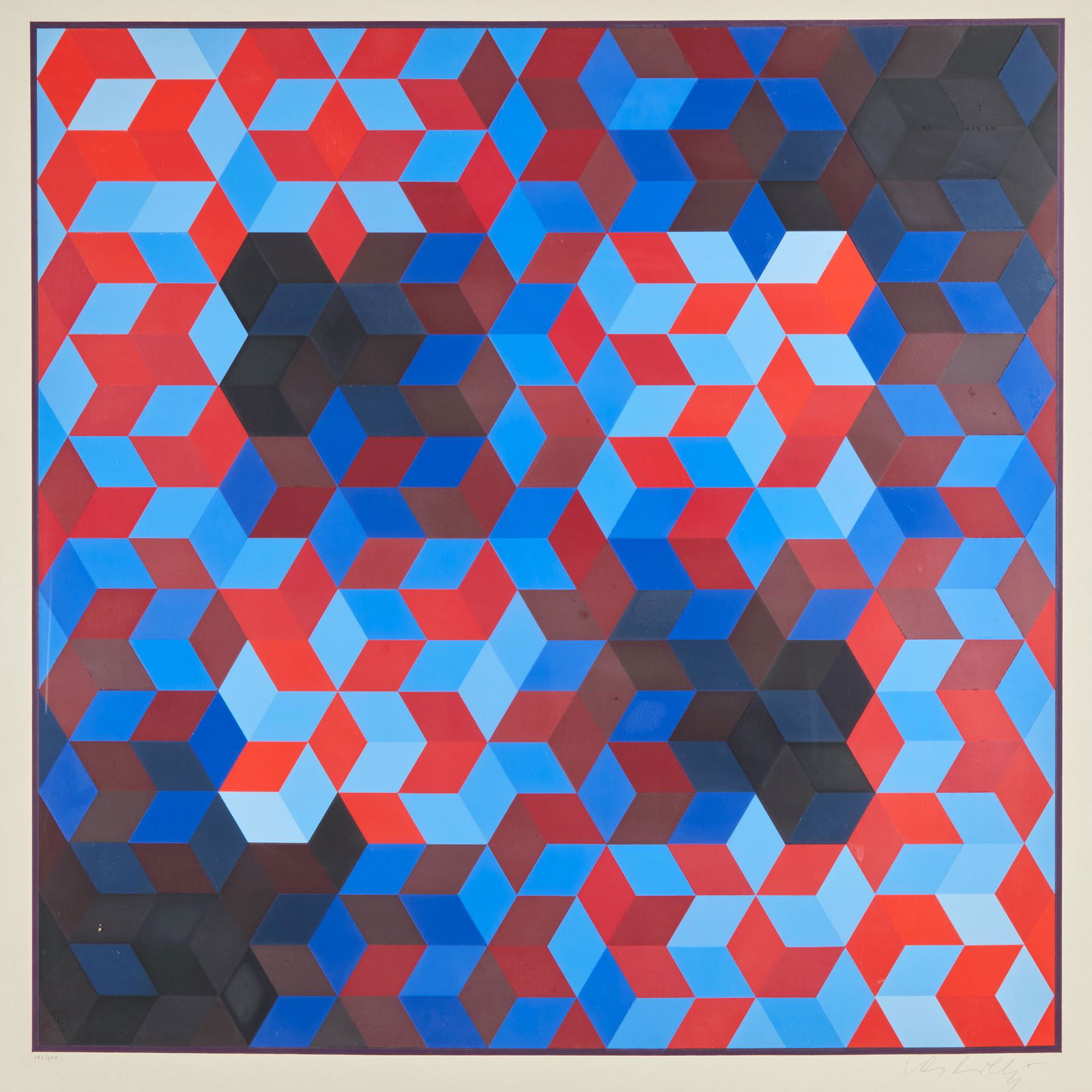 Victor Vasarely (French/Hungarian, 1906–1997), , MEH 1 (1 of 1)