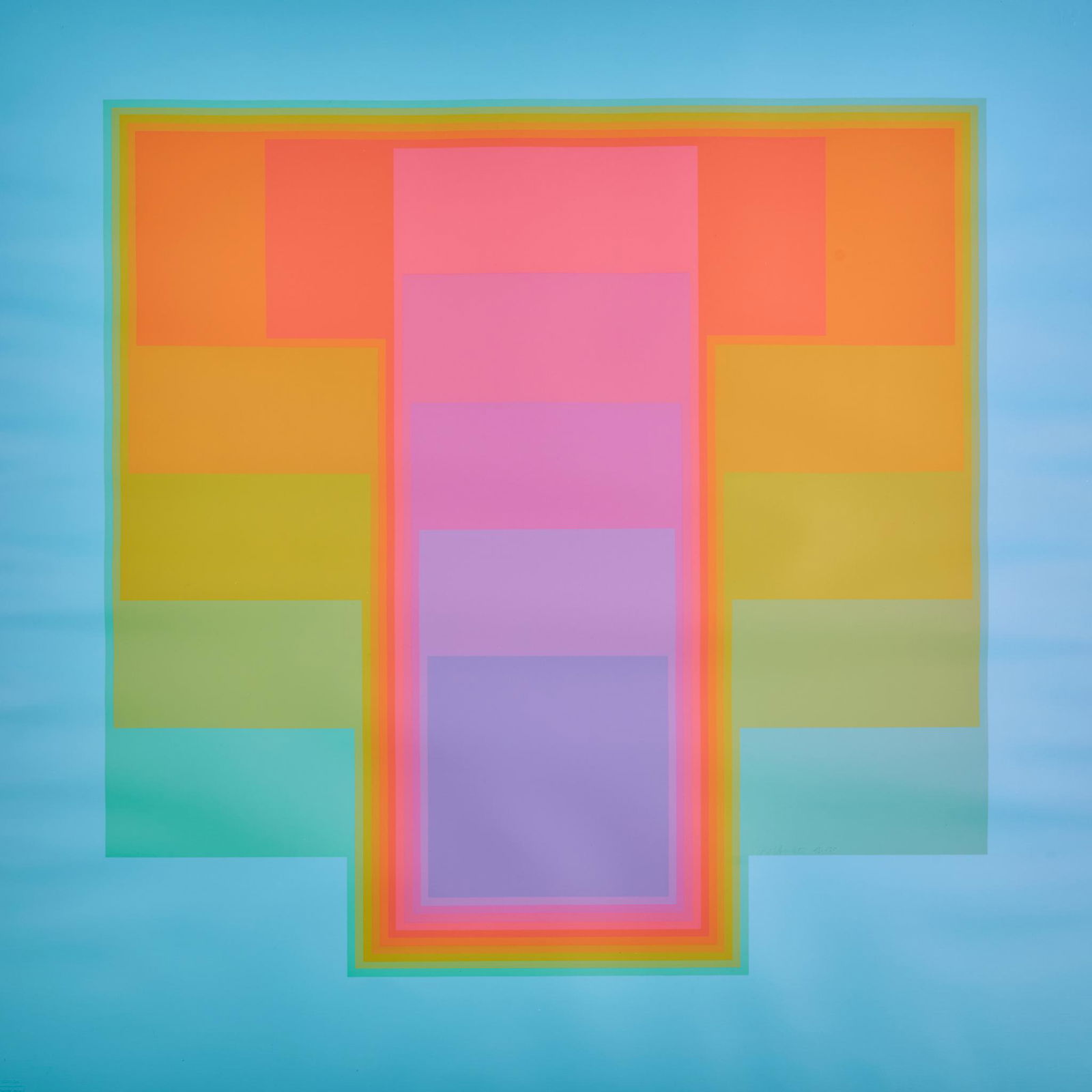 Karl Gerstner (Swiss, 1930–2017), , Color Sounds II and (1 of 2)