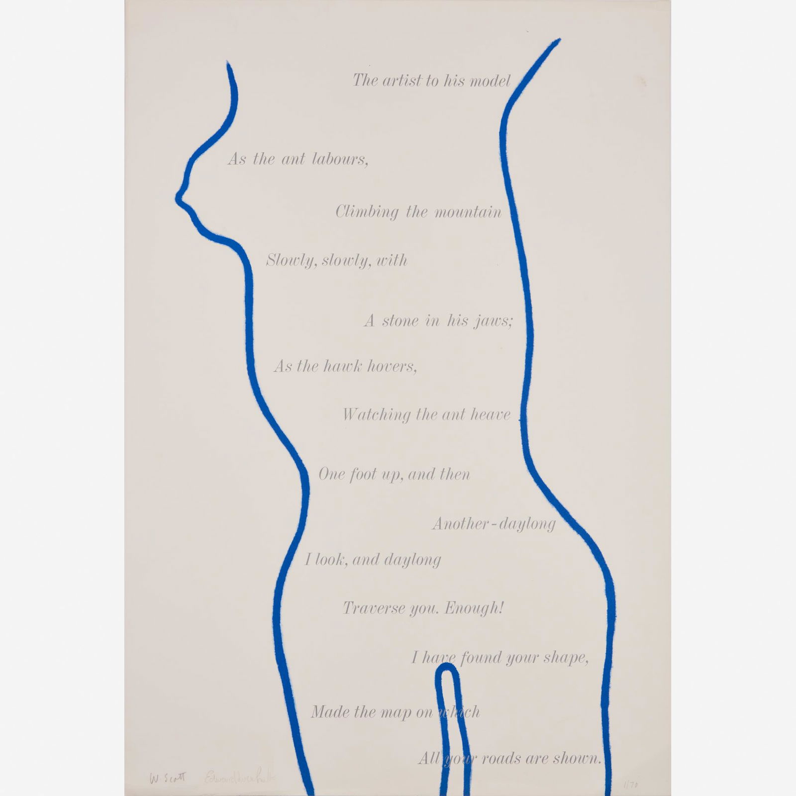 William Scott (British, 1913–1989), , A Girl Surveyed (1 of 1)