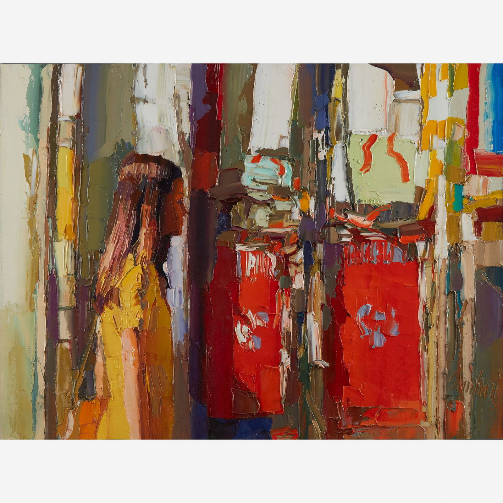 Nicola Simbari (Italian, 1927–2012), , Girl in Yellow (1 of 1)