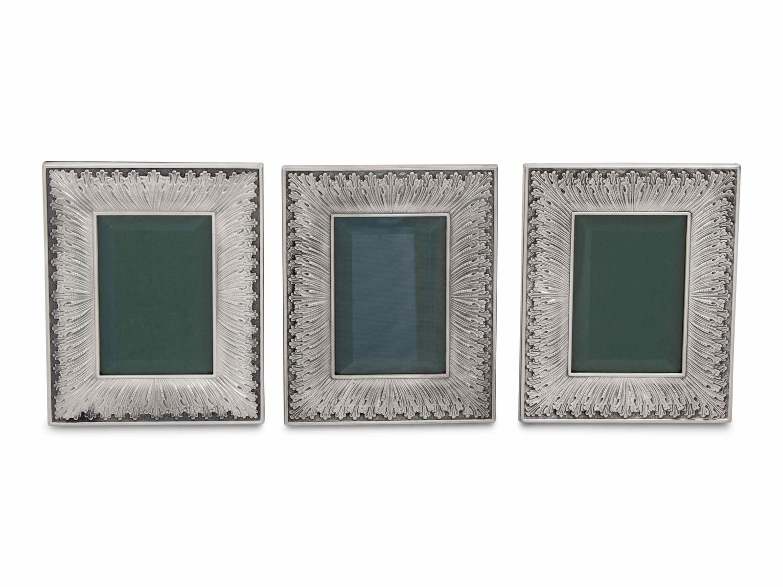 A Set of Three Buccellati Silver Picture Frames (1 of 4)