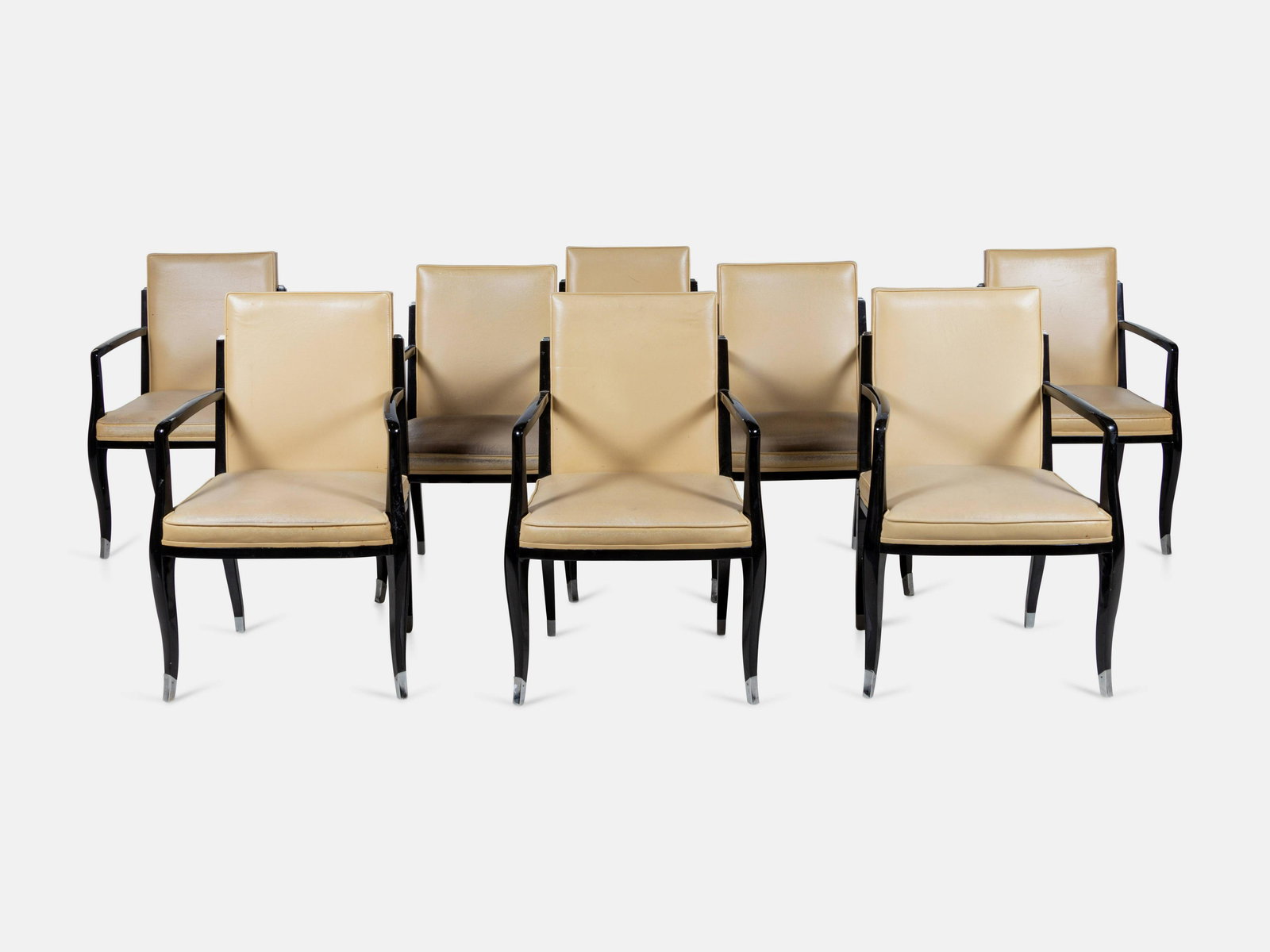 A Set of Eight Dining Chairs After Emile-Jacques (1 of 2)