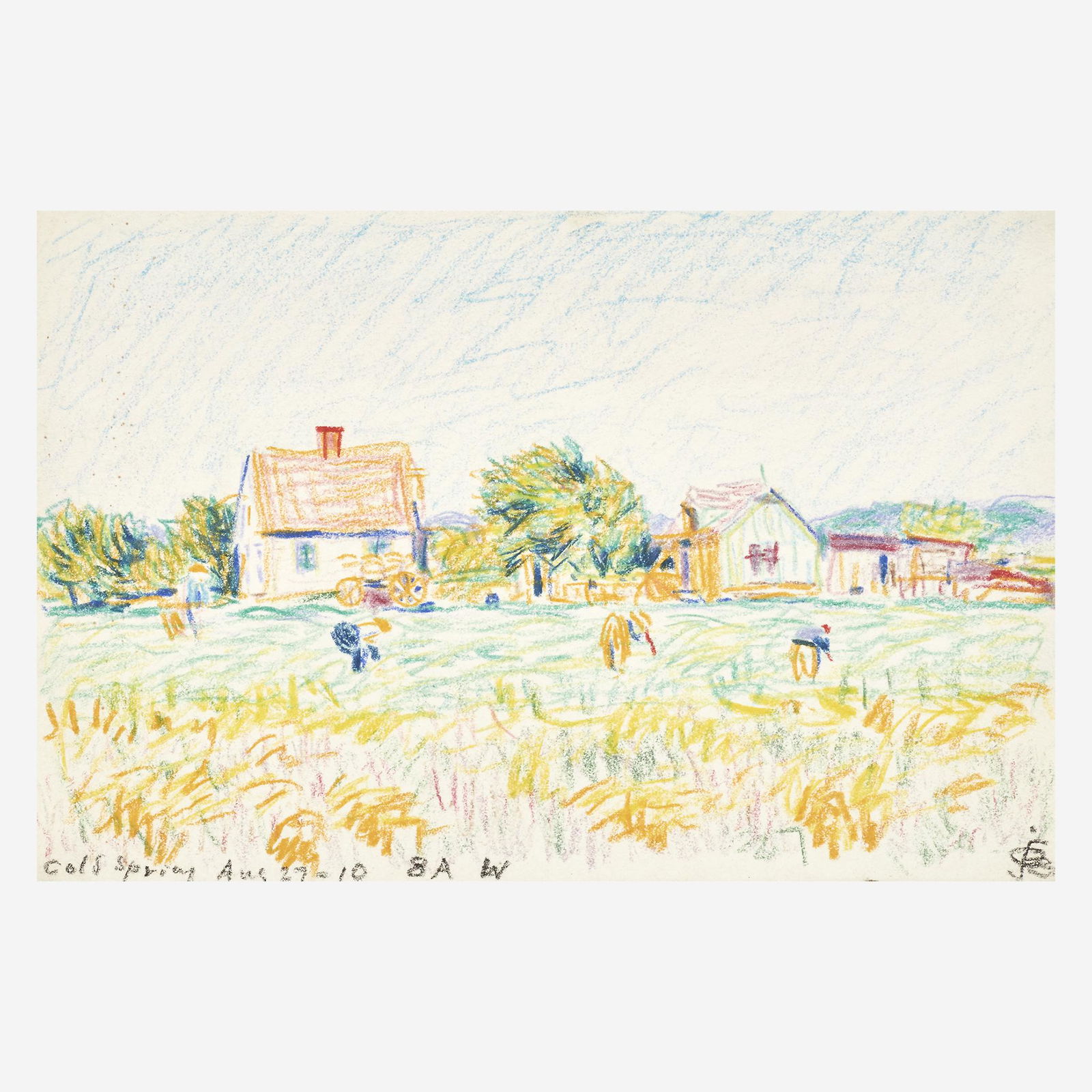 Oscar Florianus Bluemner (American, 1867–1938), , Cold (1 of 2)