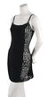 A Todd Oldham Black Mini Dress, Size M.