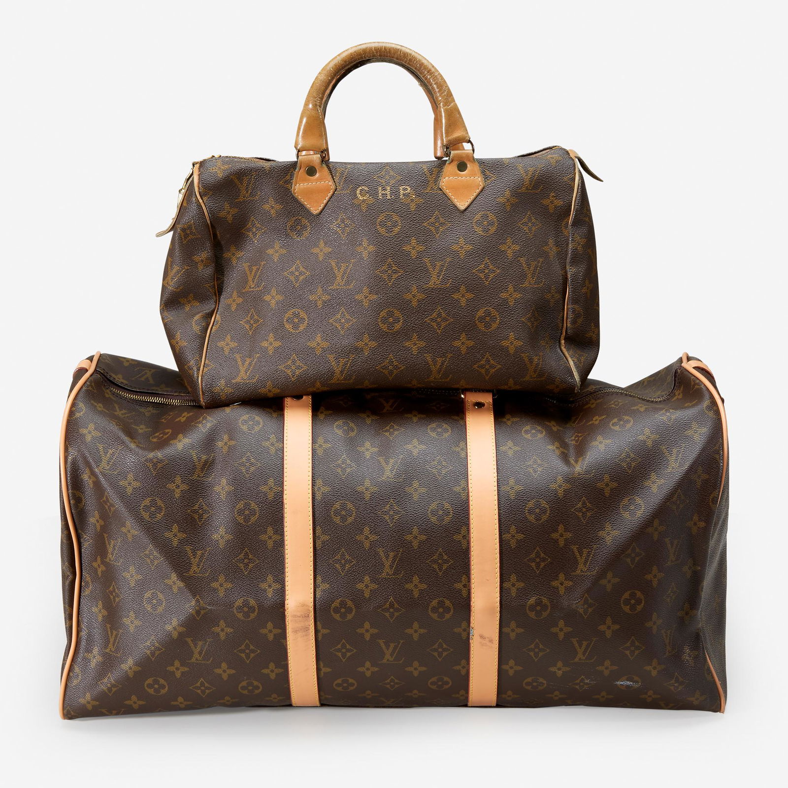 Two canvas bags, Louis Vuitton, (1 of 4)