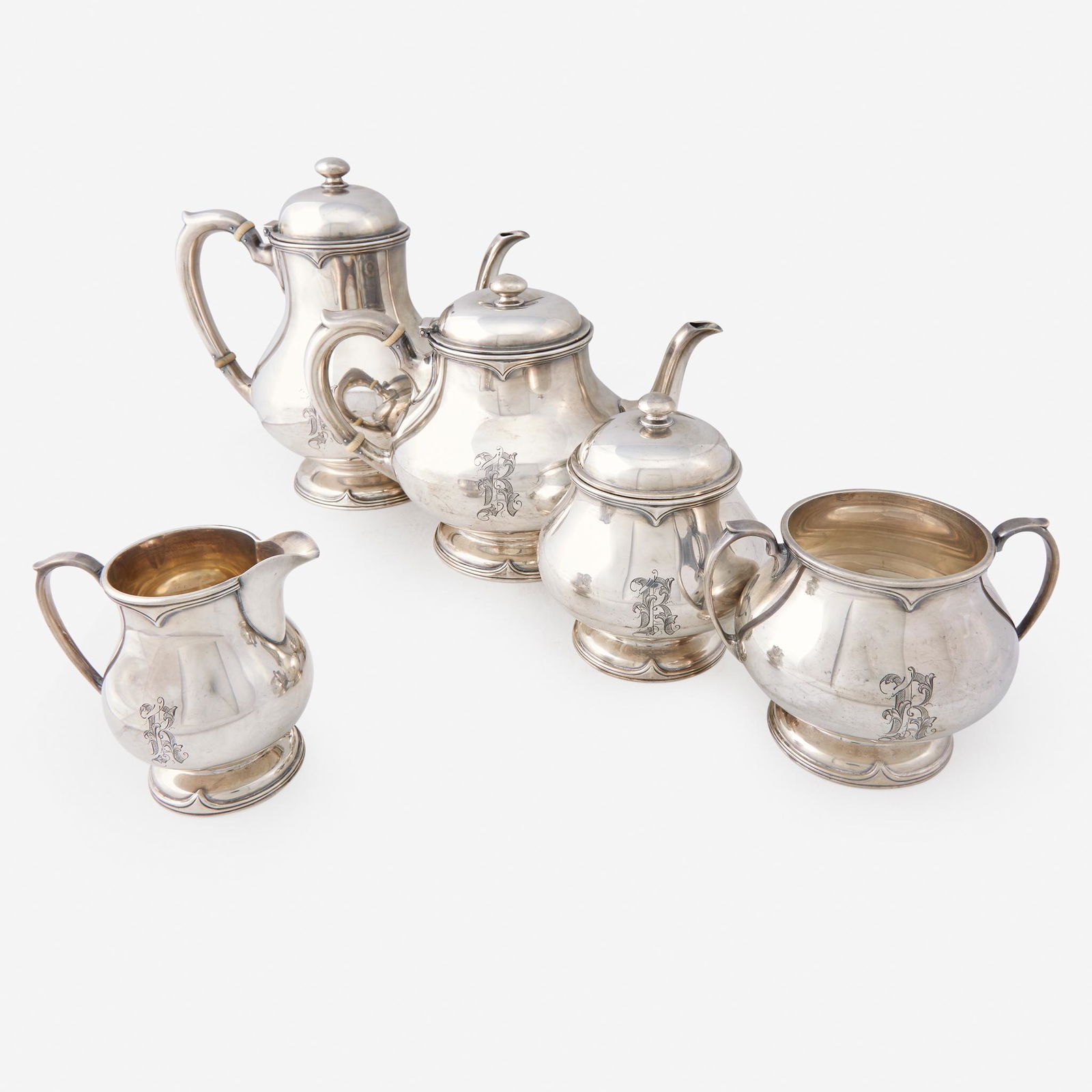 An American five-piece sterling silver coffee and tea (1 of 1)