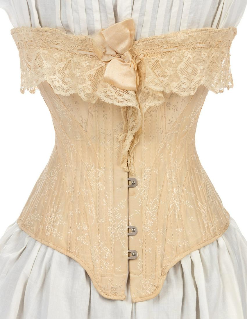 Three 19th and Early 20th Century Corsets, 1860-1900 (1 of 13)