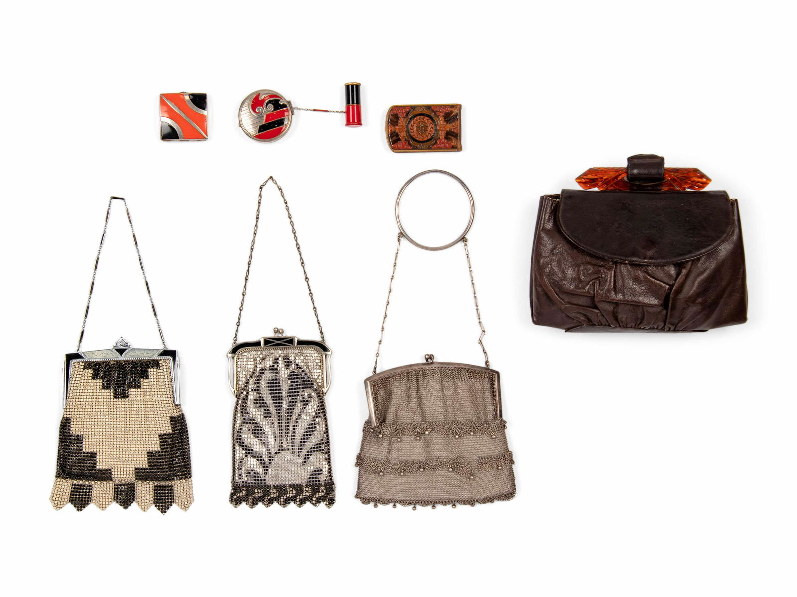 Collection of Seven Vintage Bags and Vanity Cases, (1 of 5)