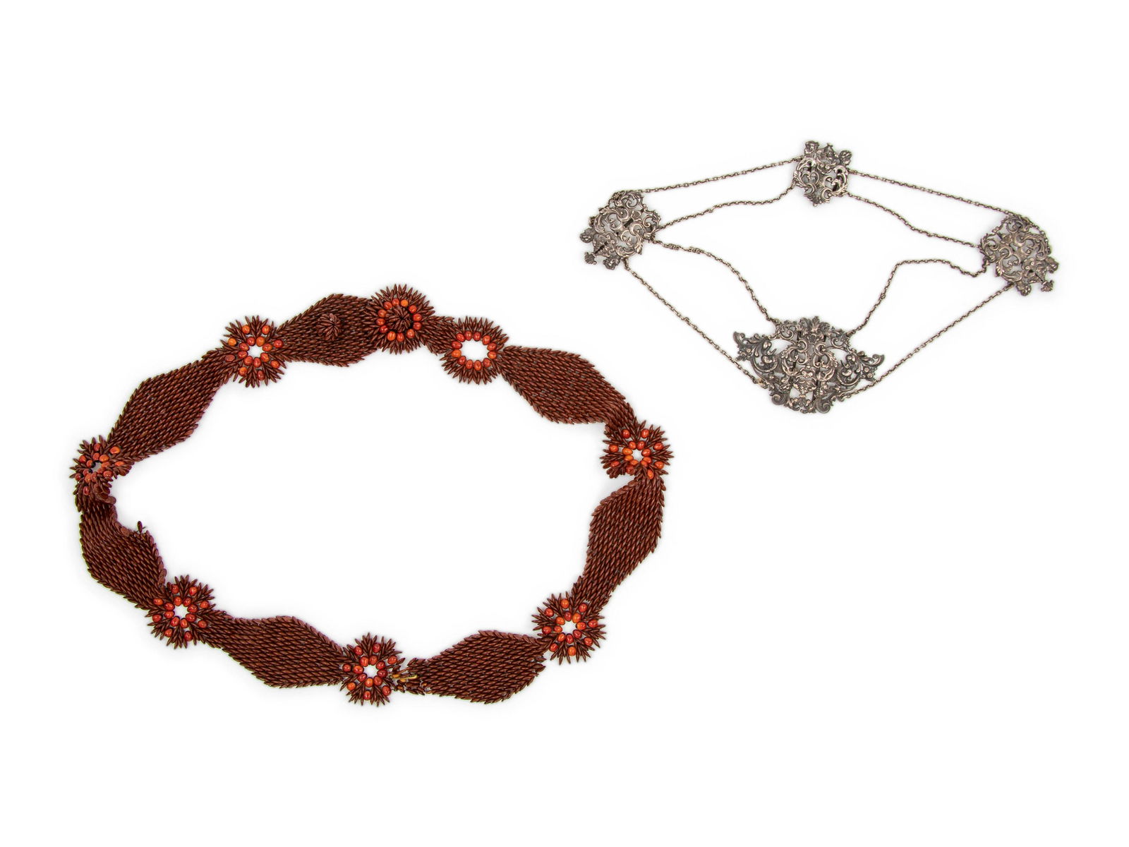 Collection of Belts and Gloves, 1850-1910 (1 of 14)