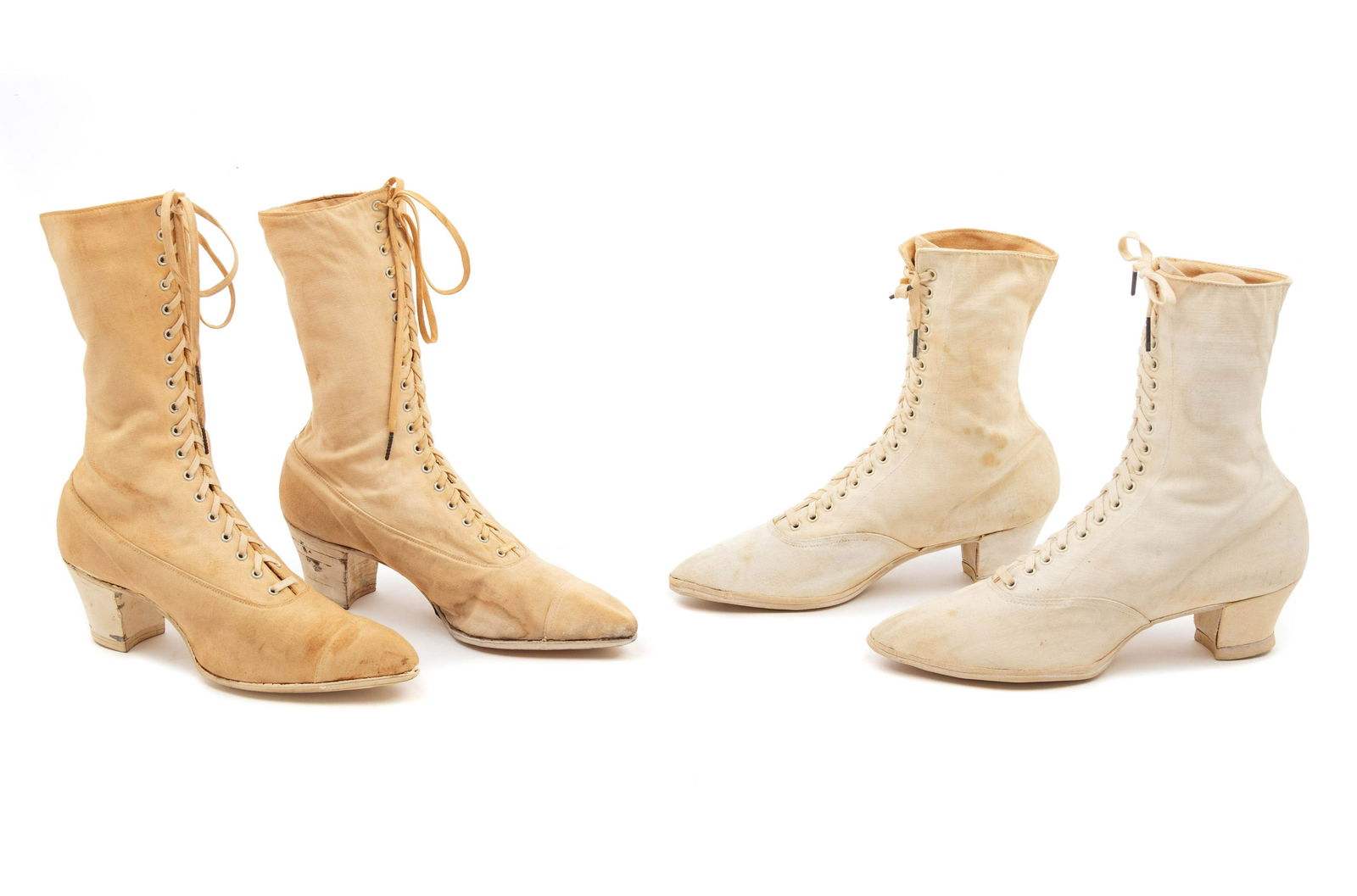 Two Pairs of Early Women Sportswear Boots (1 of 8)