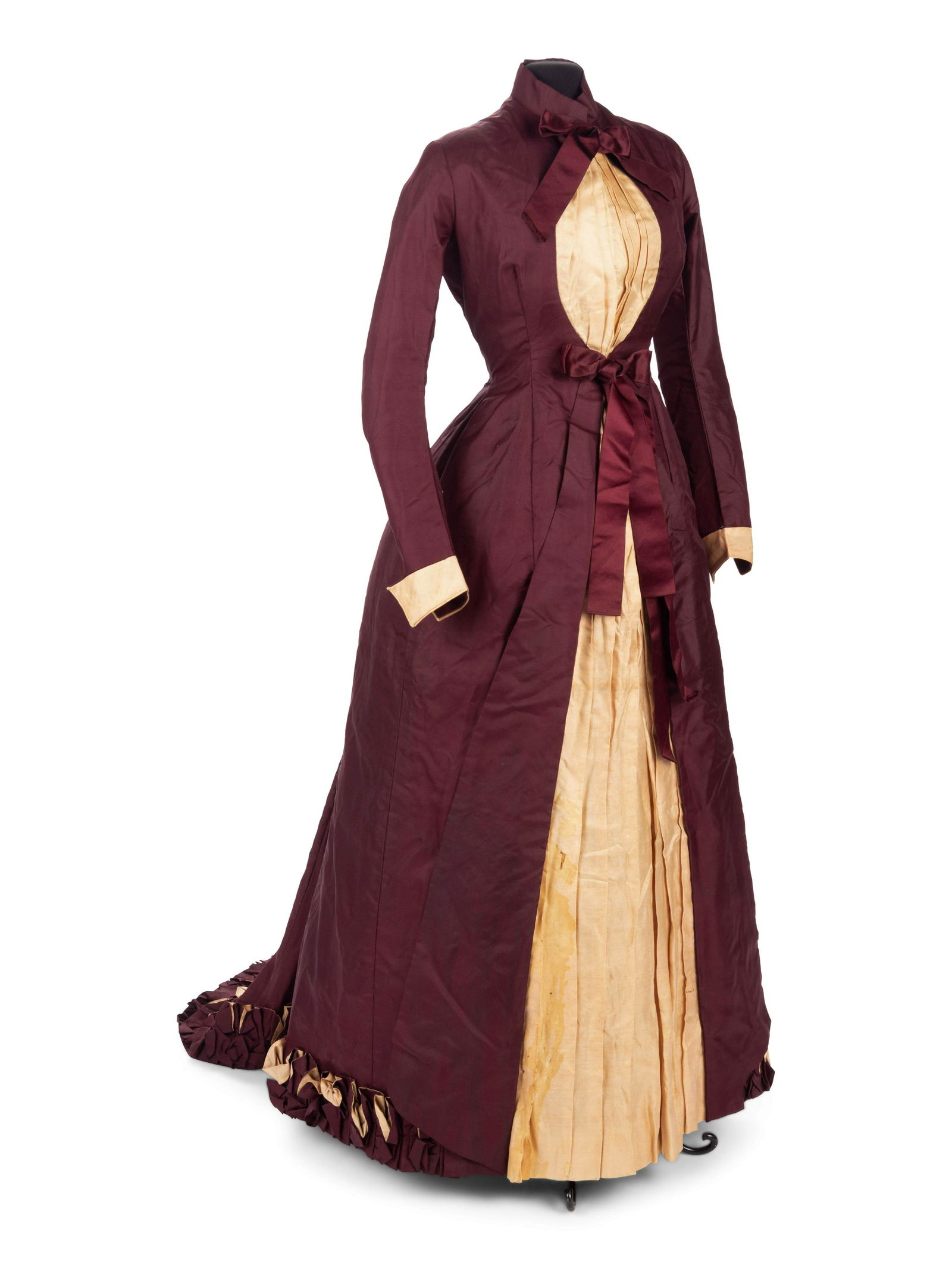 Silk Faille Afternoon Dress, 1880s (1 of 6)