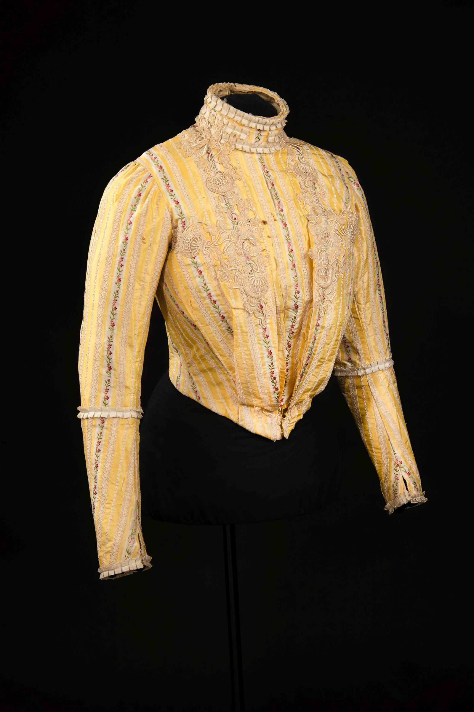 Three 19th and Early 20th Century Bodices, 1890-1900 (1 of 15)