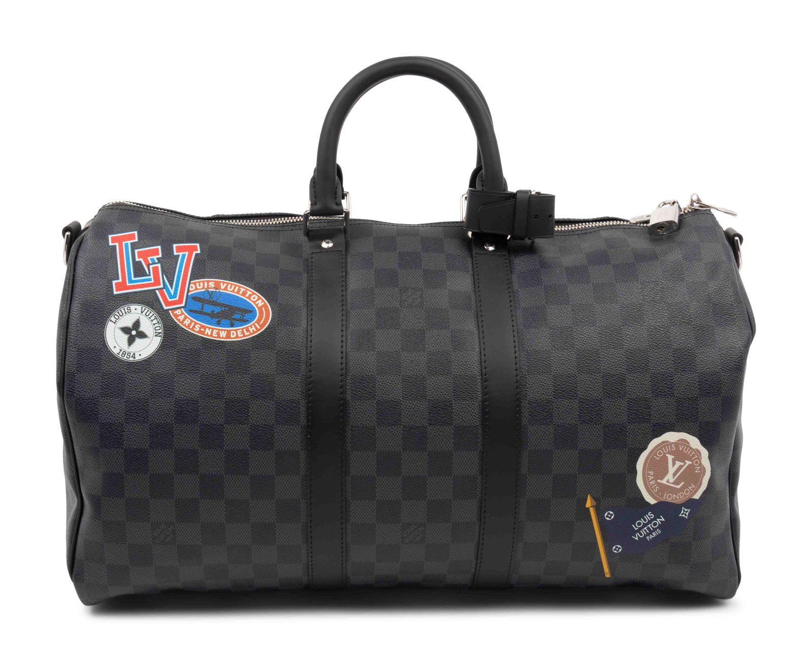 Louis Vuitton Pre-Owned Keepall 45 Fornasetti Limited Edition luggage bag - Brown