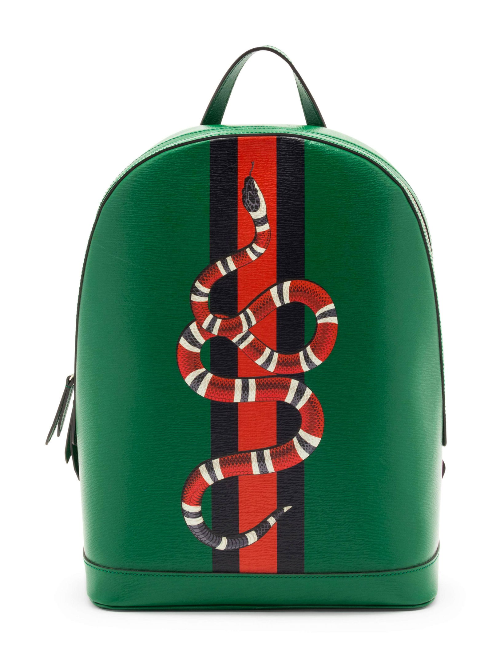 Gucci Limited Edition Backpack in Green Leather with (1 of 7)
