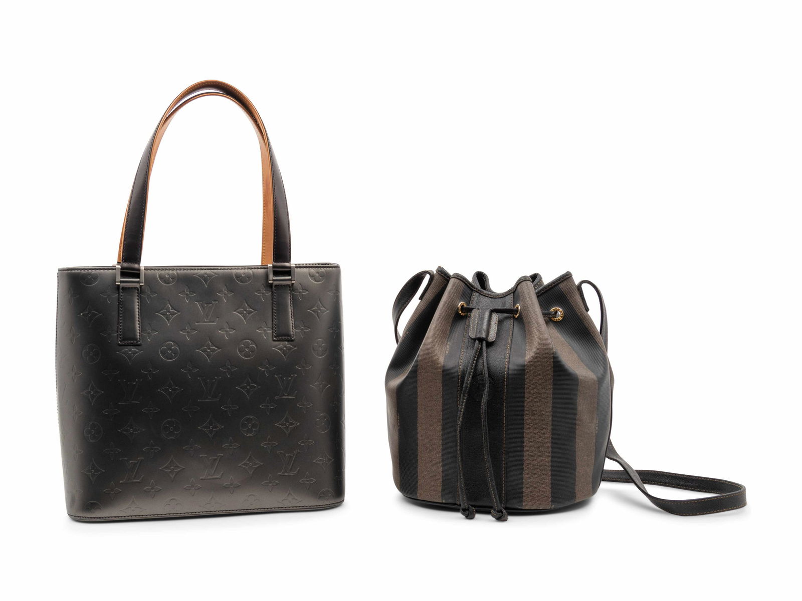 Two Designer Bags; One Louis Vuitton, One Fendi Bags (1 of 8)