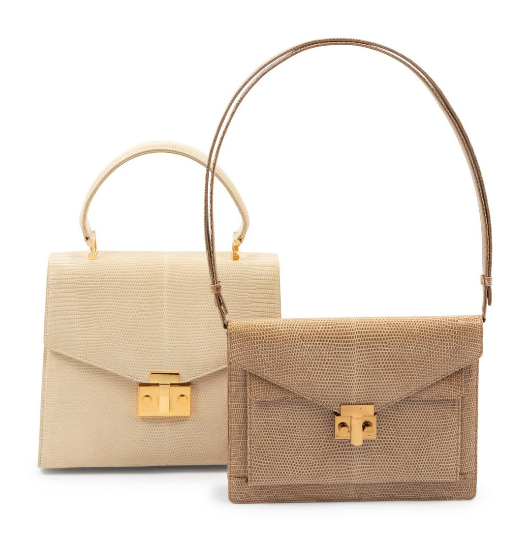 Two Tiffany & Co Lizard Bags, 2010s (1 of 4)