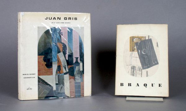 (CUBISM): (CUBISM) A group of 10 books pertaining to cubist artists and cubism. Includes: Juan Gris: his life and work. By Daniel-Henry Kahnweiler. New York: Curt Valentin, 1947. George Braque: an essay and bib