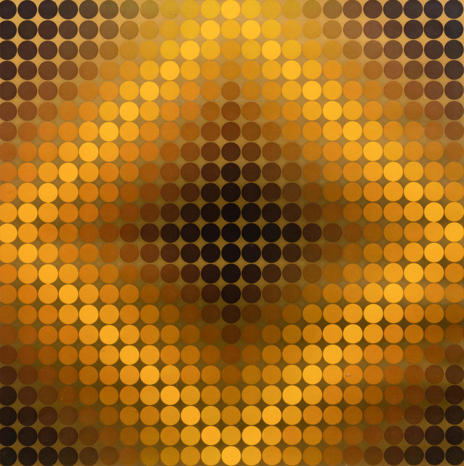 Victor Vasarely (French/Hungarian, 1906-1997) Untitled: Victor Vasarely (French/Hungarian, 1906-1997) Untitled serigraph 22 x 22 inches.