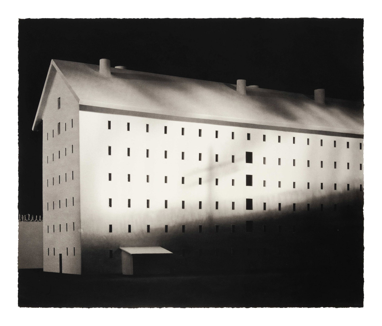 James Casebere (American, b. 1953) Sing Sing #2, 1993: James Casebere (American, b. 1953) Sing Sing #2, 1993 lithograph initialed, dated and numbered 19/24 in pencil 18 3/4 x 22 inches.