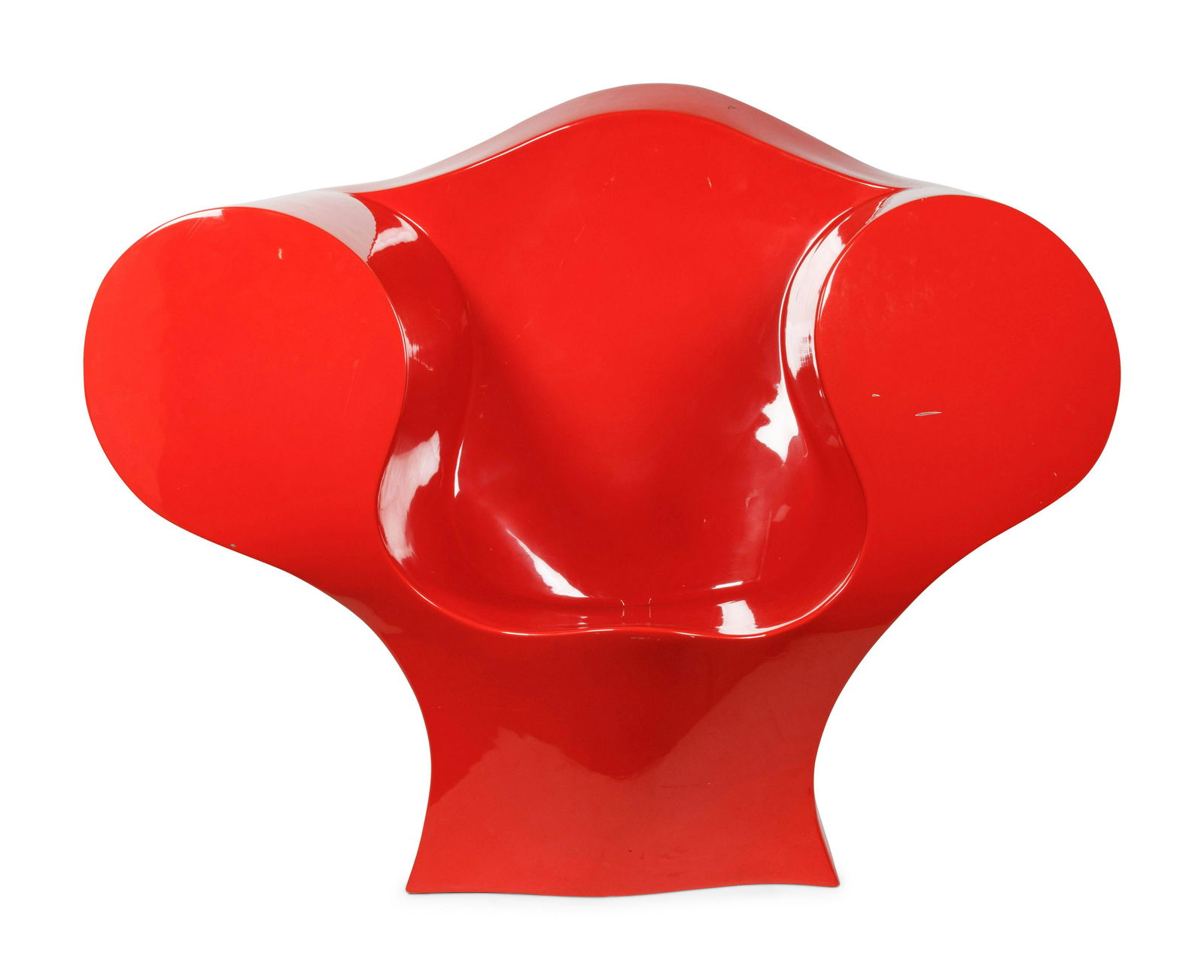 Ron Arad (Israeli-British, b. 1951) Big Easy: Ron Arad (Israeli-British, b. 1951) Big Easy ChairMoroso polyethylene H 38 x W 51 x D 33 inches Note to the buyer: This work is currently being stored at the Hindman Atlanta office. The shipment of th