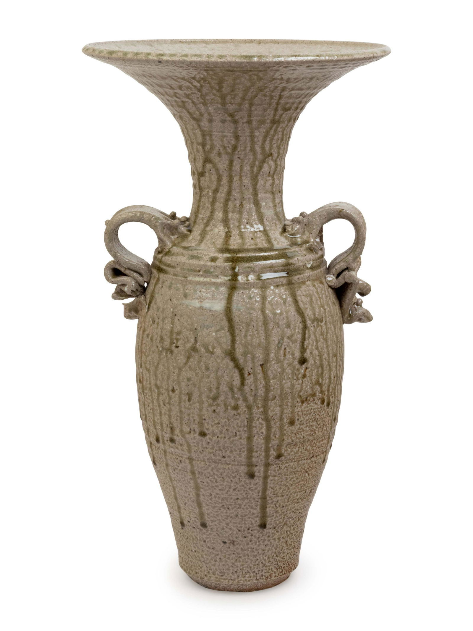 An American Saltware Vase (1 of 2)