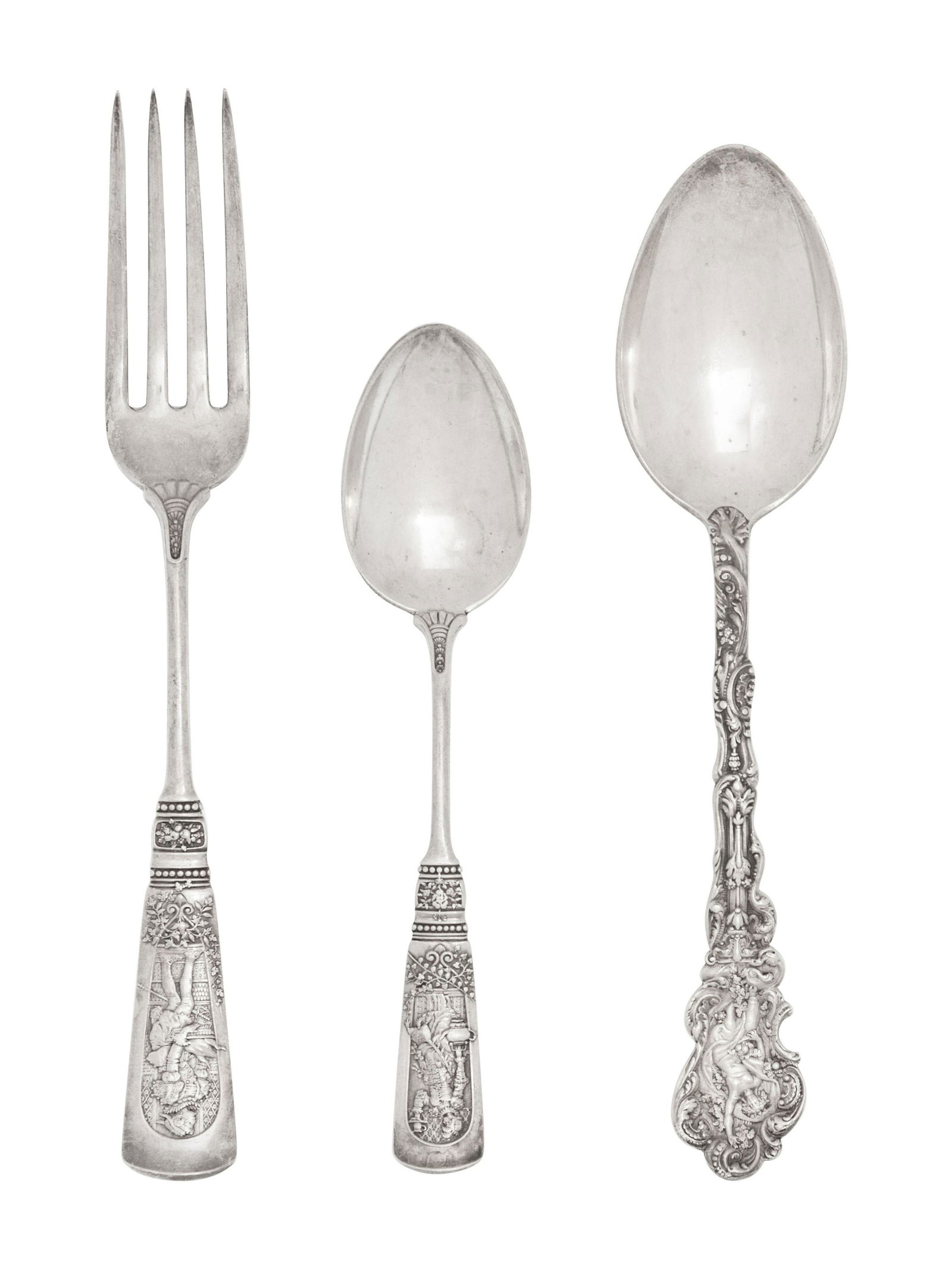 A Collection of American Silver Flatware (1 of 2)