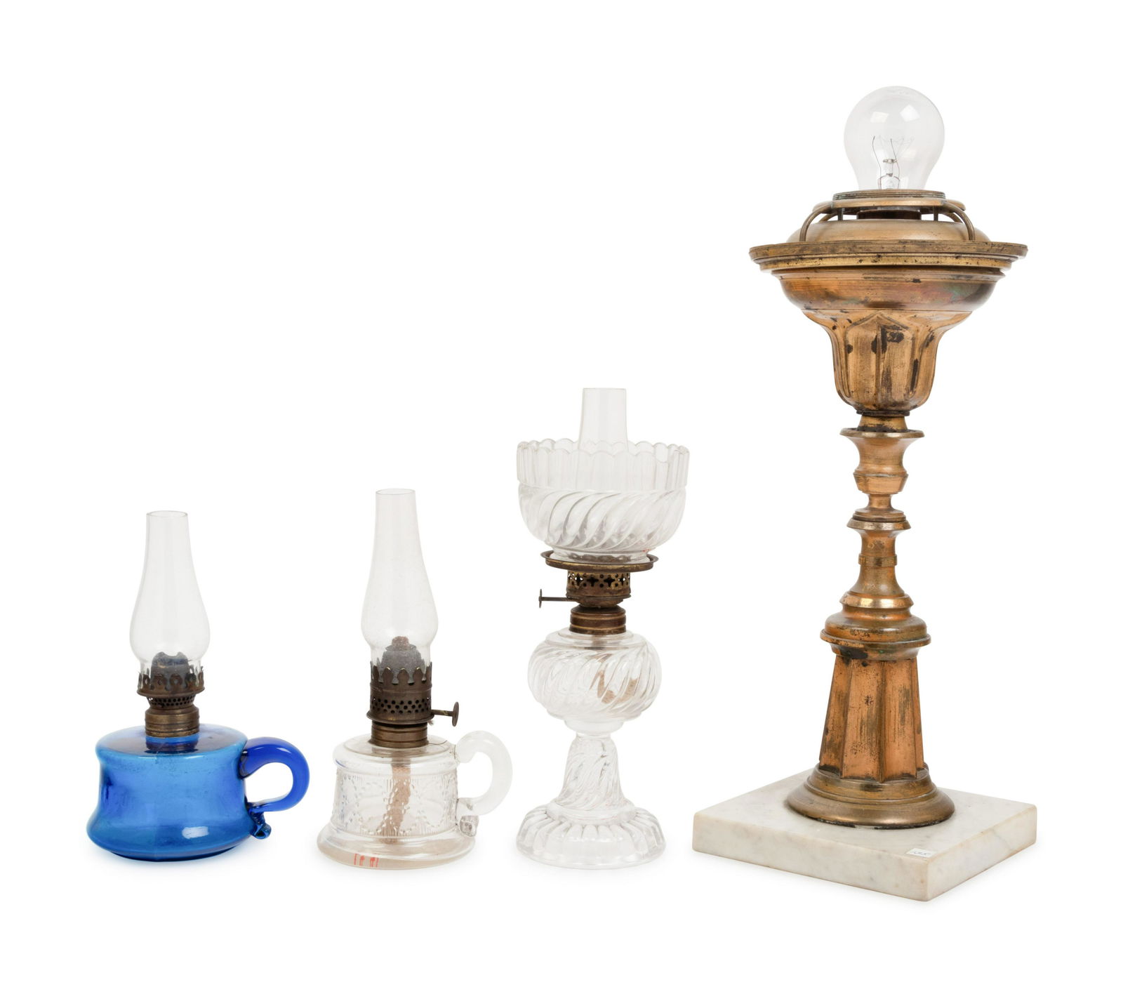 A Collection of Four Lamps (1 of 2)