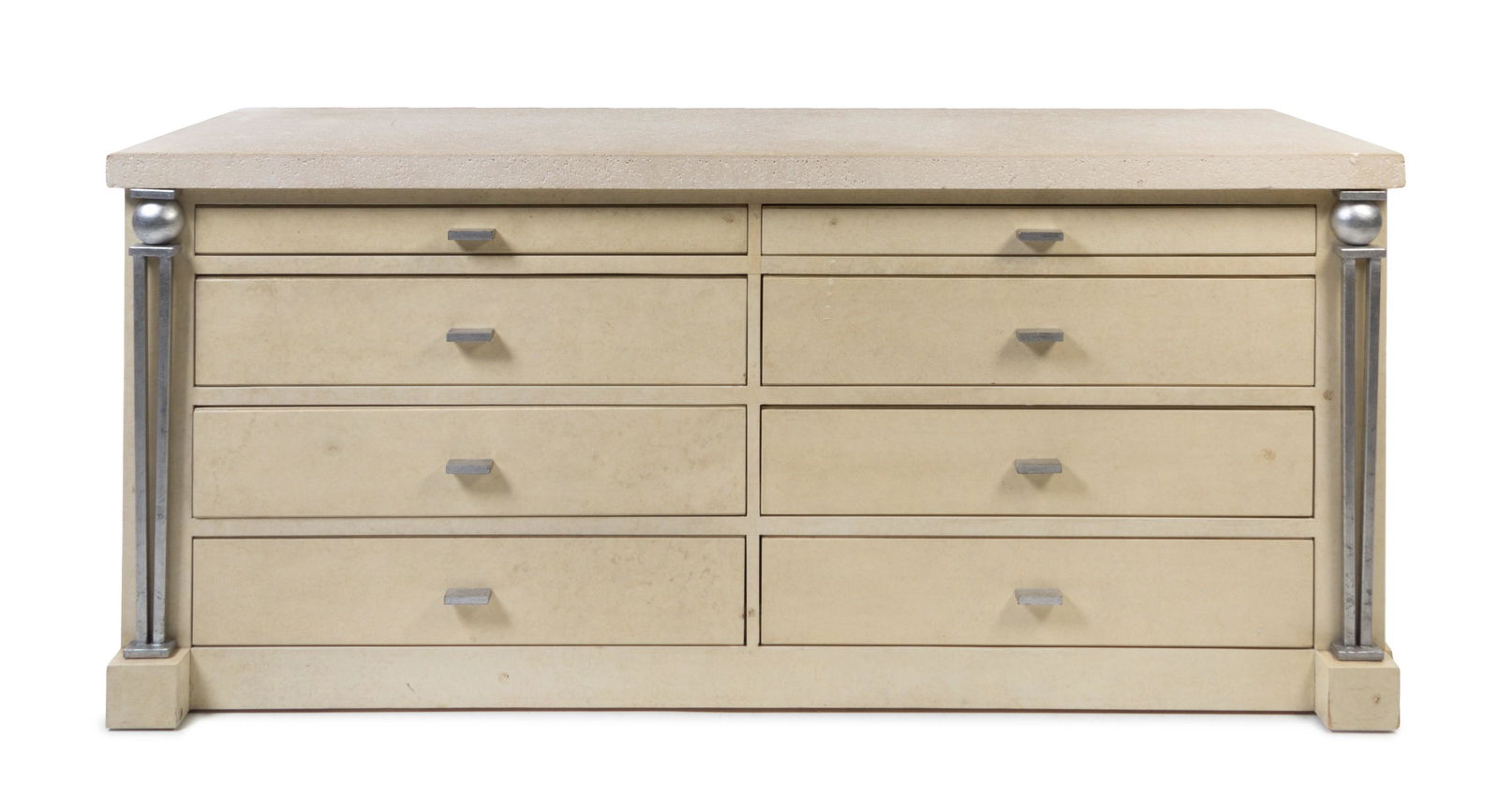 A Pair of Hollywood Regency Chests of Drawers (1 of 2)