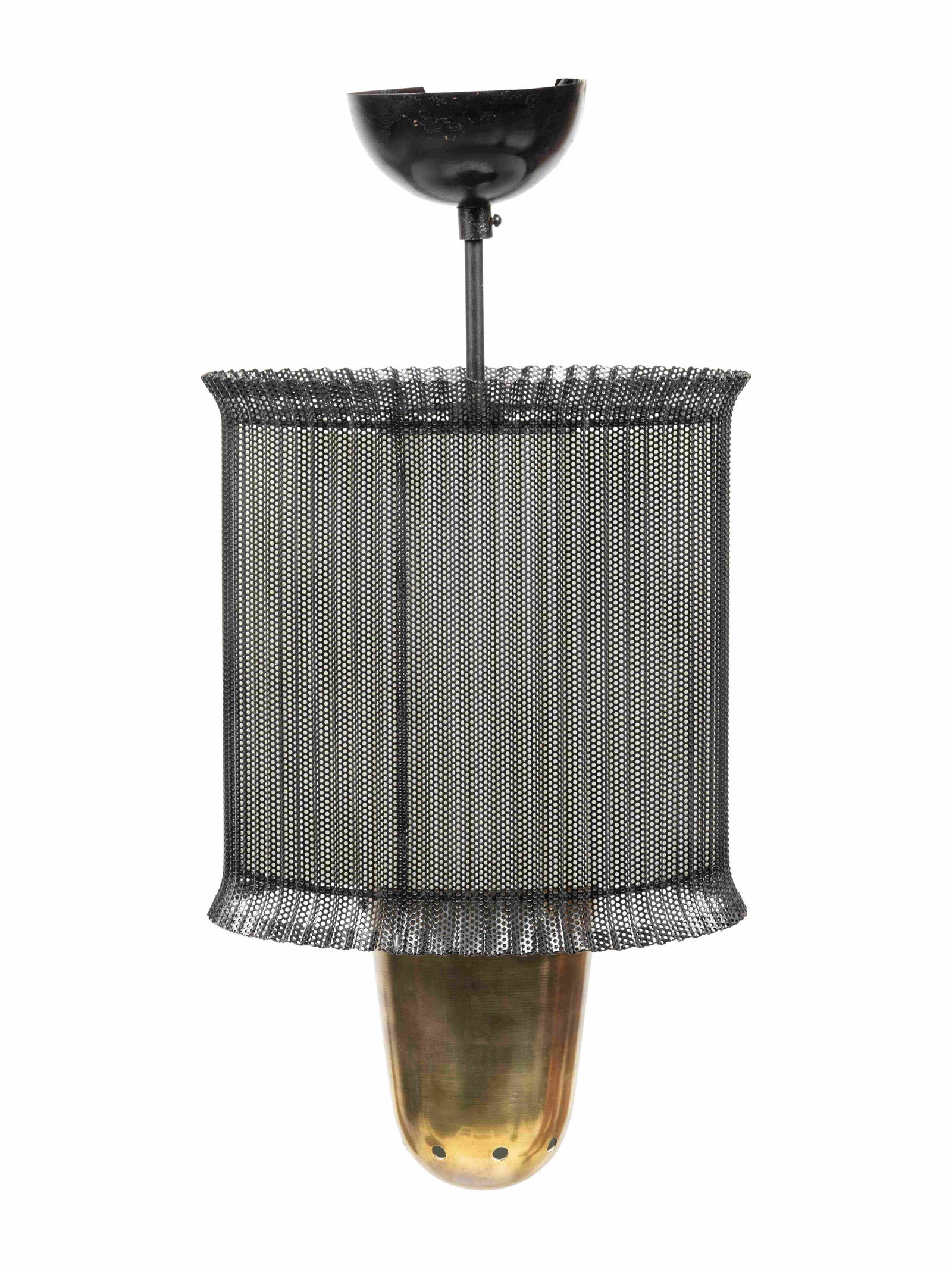 A Perforated Metal Hanging Fixture (1 of 2)