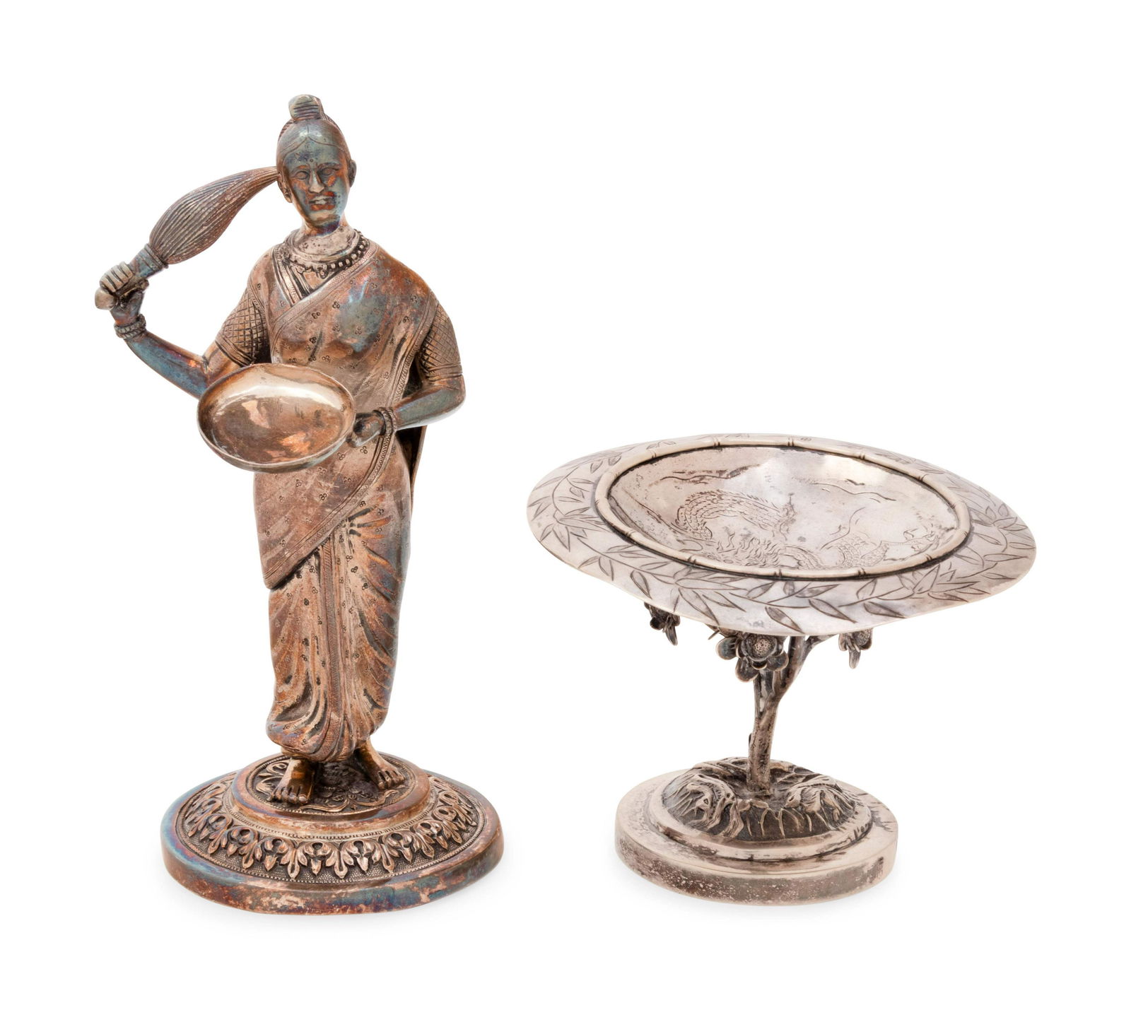 Two Southeast Asian Silver Table Articles (1 of 4)