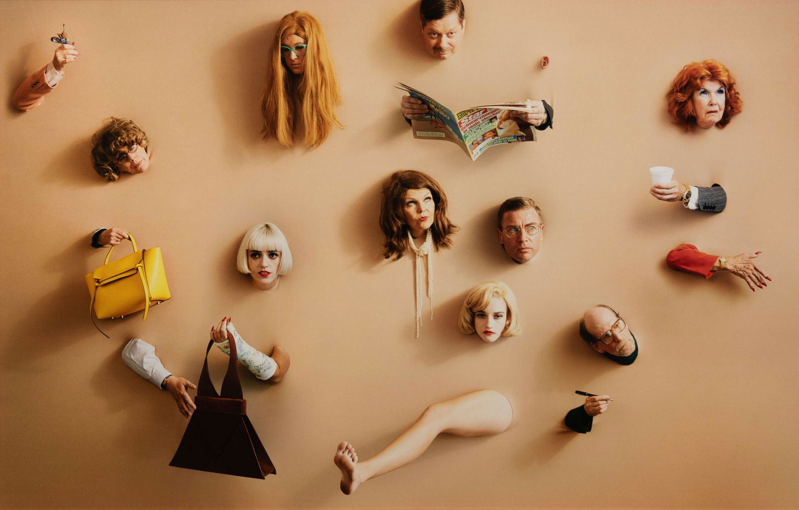 Alex Prager (American, b. 1979) Untitled (Parts 3),: Alex Prager (American, b. 1979) Untitled (Parts 3), 2014 archival pigment print signed, titled, dated and numbered on label 48 x 74 1/2 inches. Provenance: Lehmann Maupin, New York, 2014 Property of a