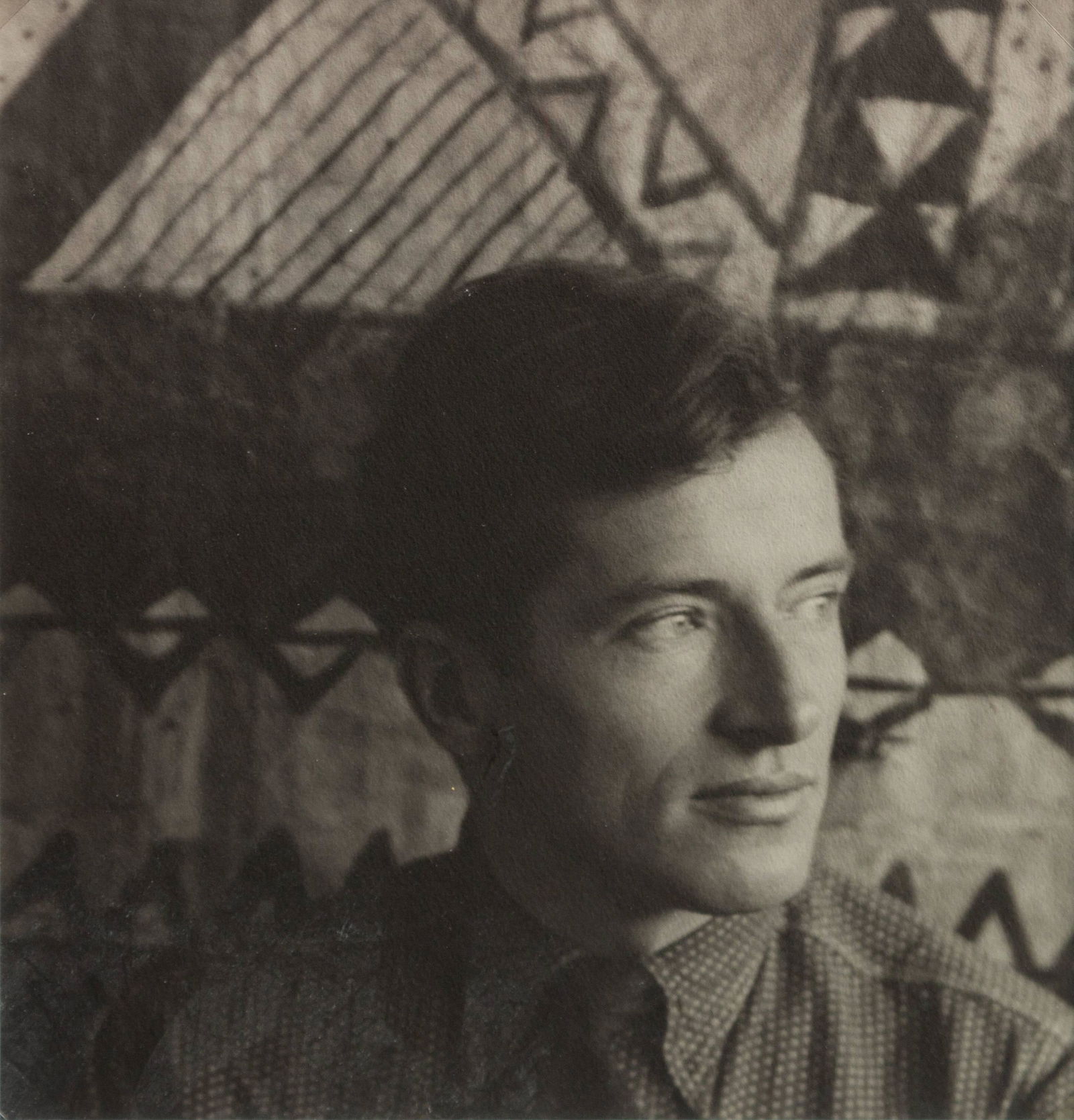 Walker Evans (American, 1903-1975) Portrait of Paul: Walker Evans (American, 1903-1975) Portrait of Paul Grotz, 1929 gelatin silver print inscribed in pencil by the subject's wife (verso) 7 7/8 x 7 3/8 inches.