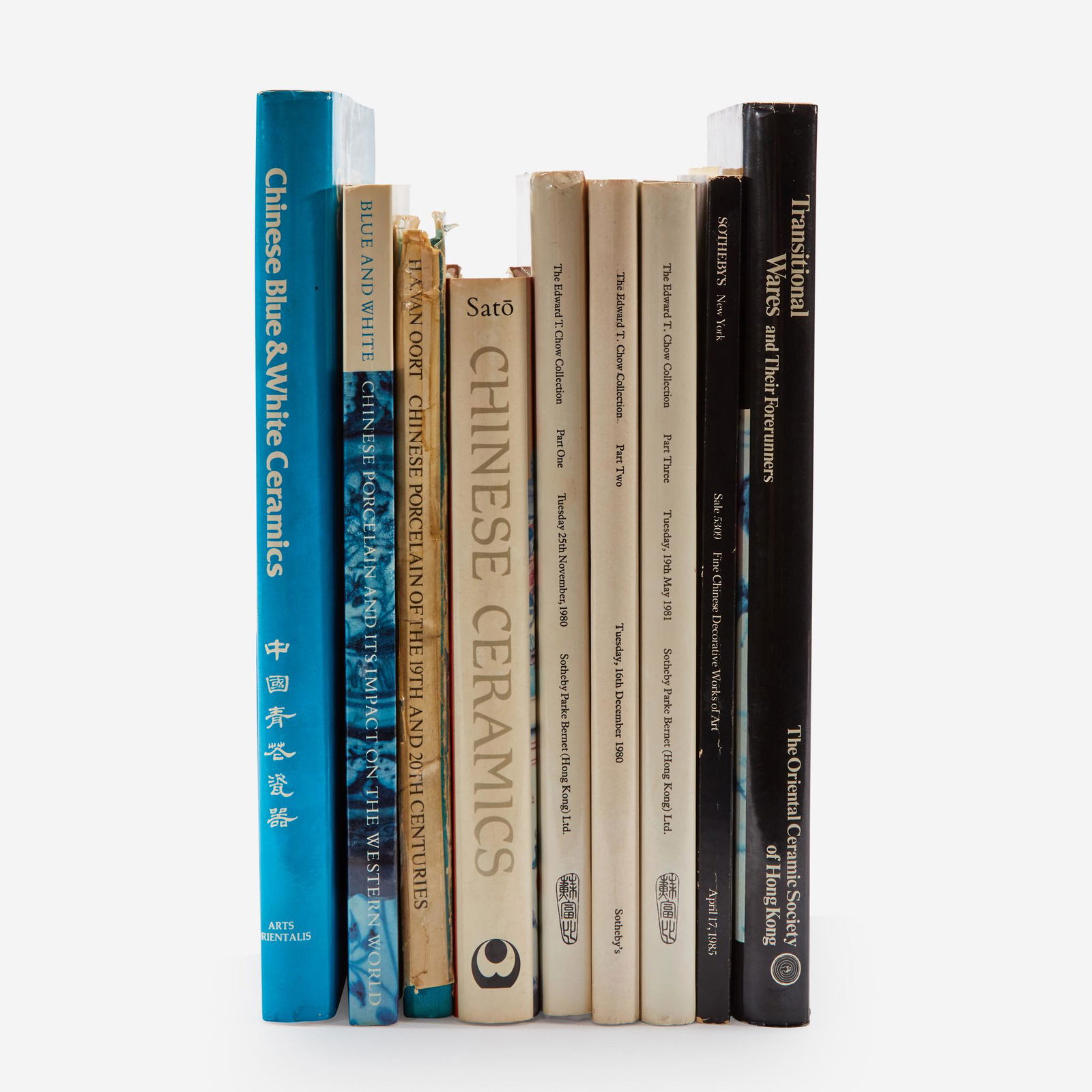 Nine books on Chinese ceramics, (1 of 1)