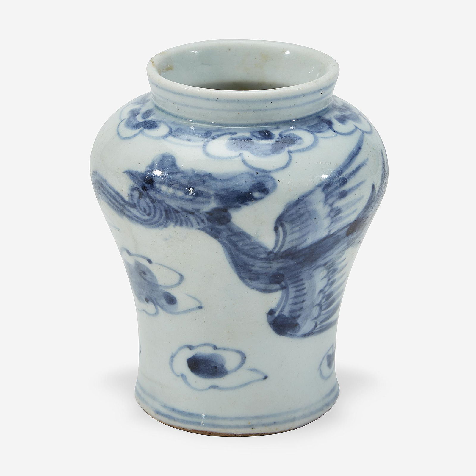 A small Korean blue and white-decorated porcelain (1 of 2)