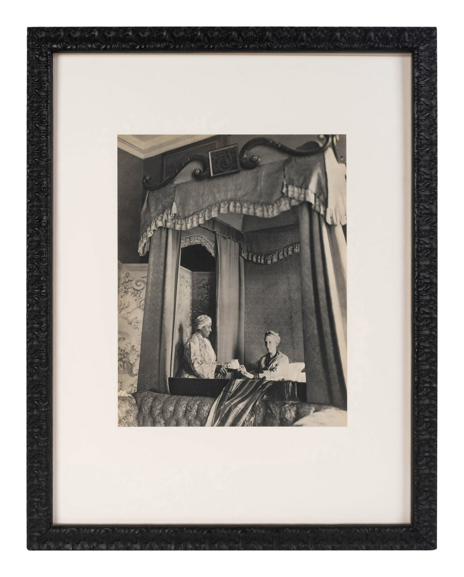 Cecil Beaton (English/American, 1904 - 1980) Edith: Cecil Beaton (English/American, 1904 - 1980) Edith Sitwell at Renishaw c. 1930 silver gelatin print 9 x 7 inches.