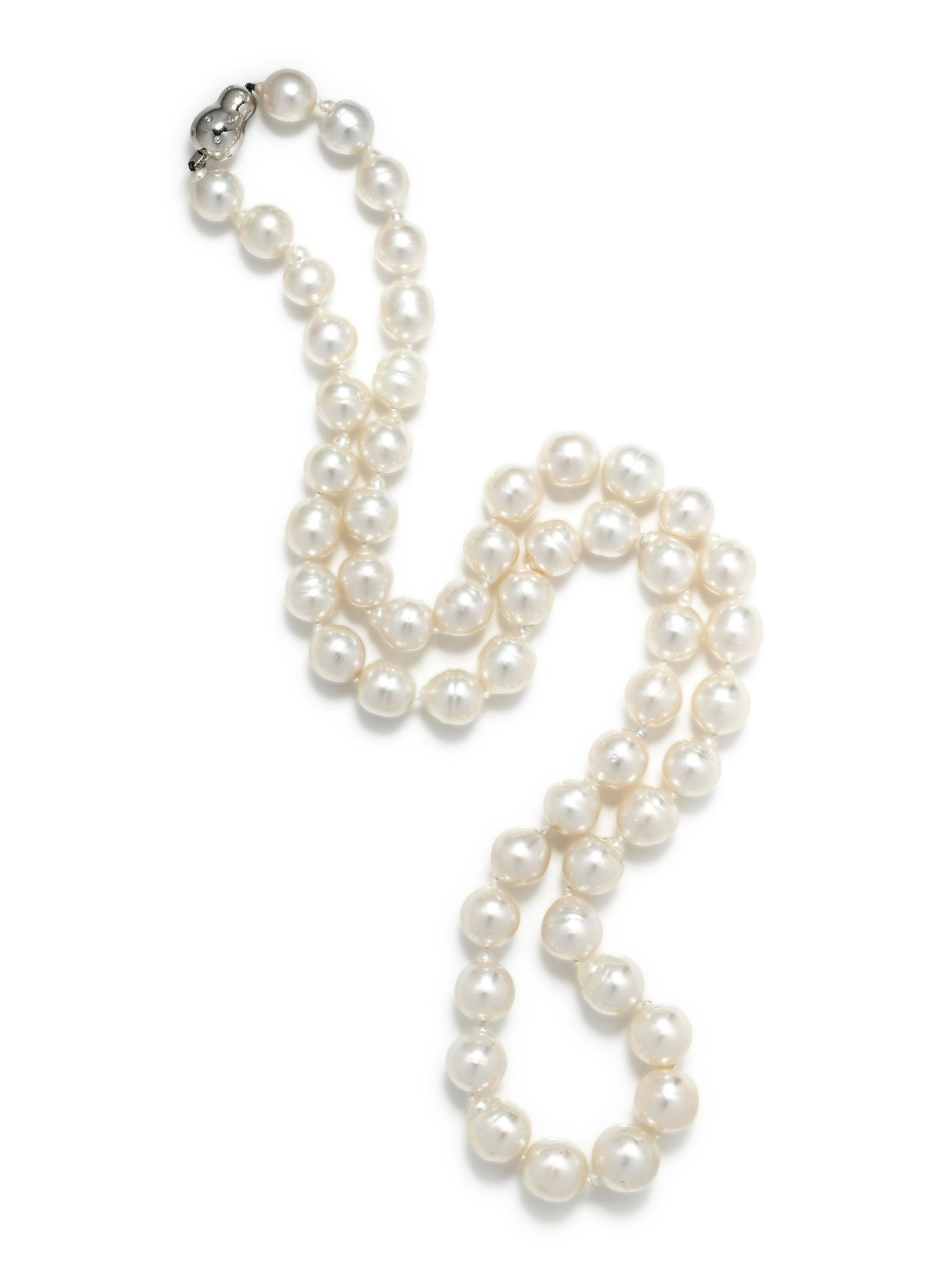 CULTURED SOUTH SEA BAROQUE PEARL NECKLACE (1 of 3)