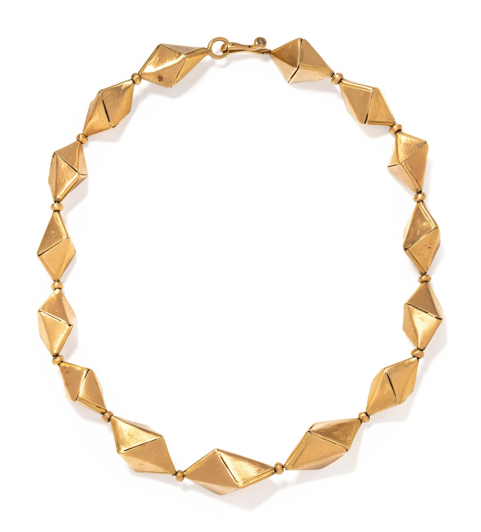ANGELA PINTALDI, YELLOW GOLD NECKLACE (1 of 2)